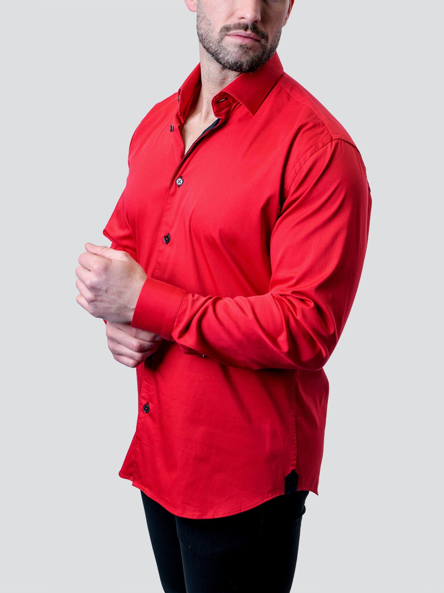 Fibonacci Grenadine Red Shirt