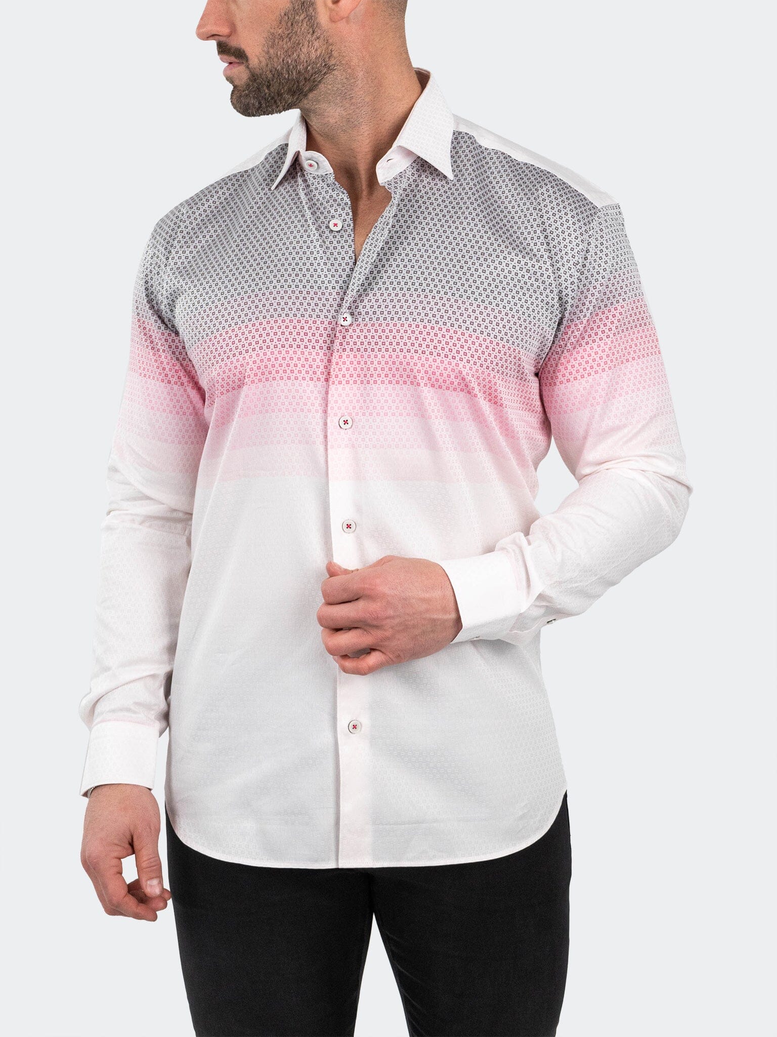 Fibonacci JacqDegrade Pink Shirt