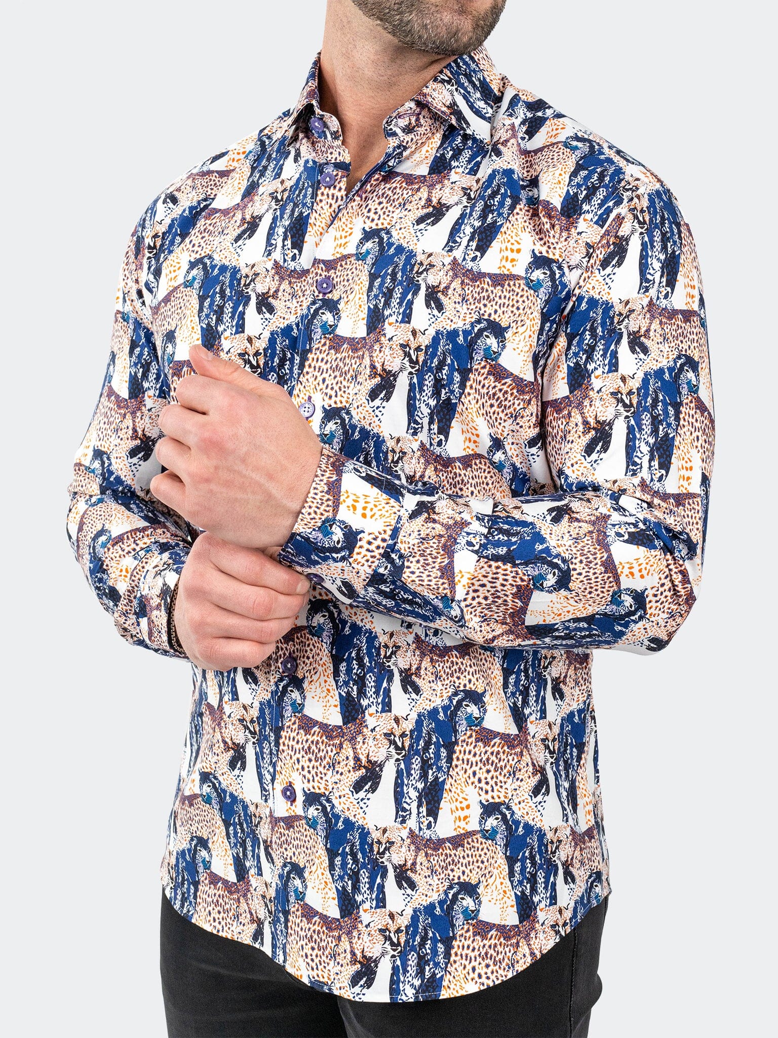 Fibonacci Leopard White