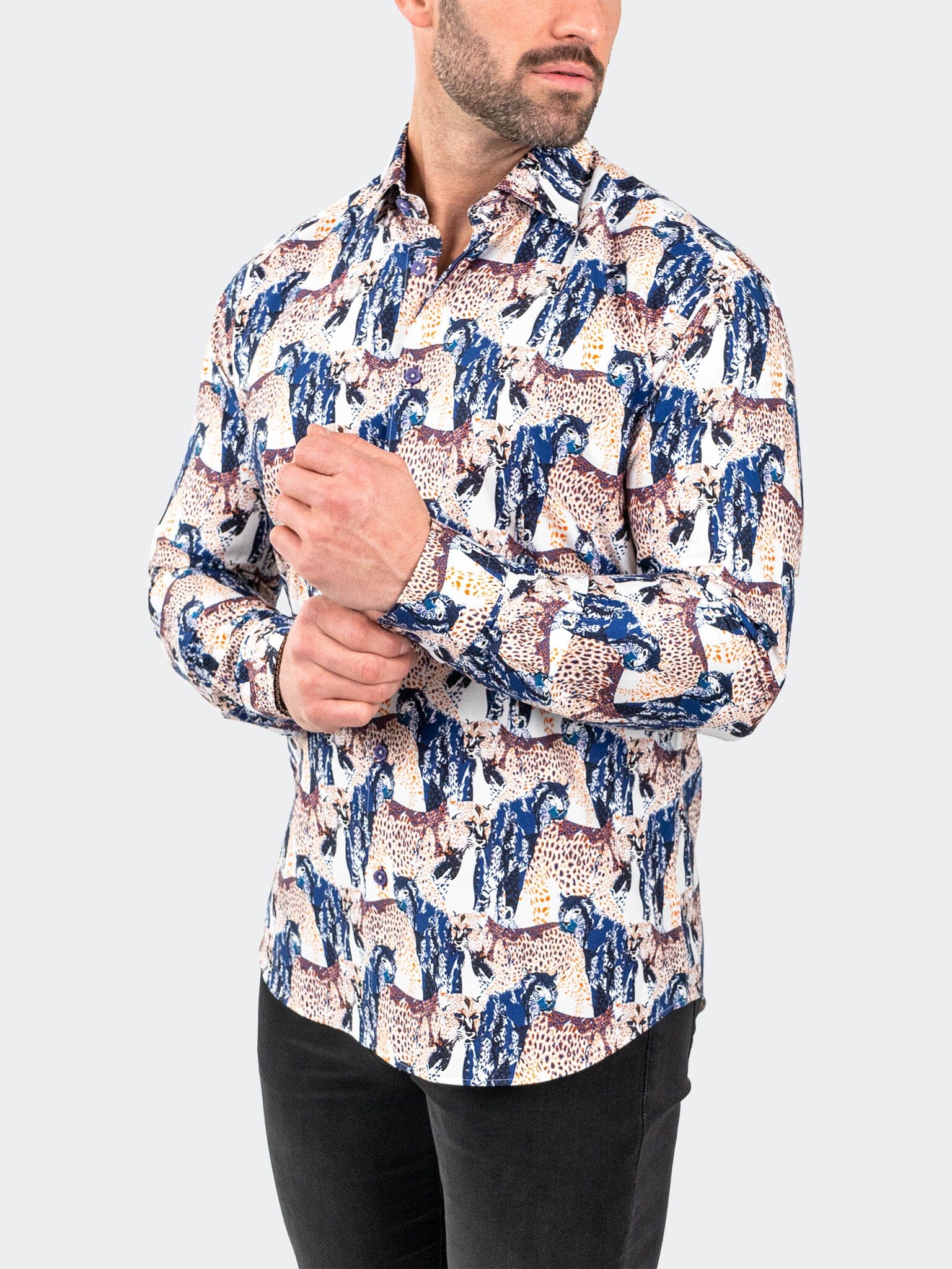 Fibonacci Leopard White