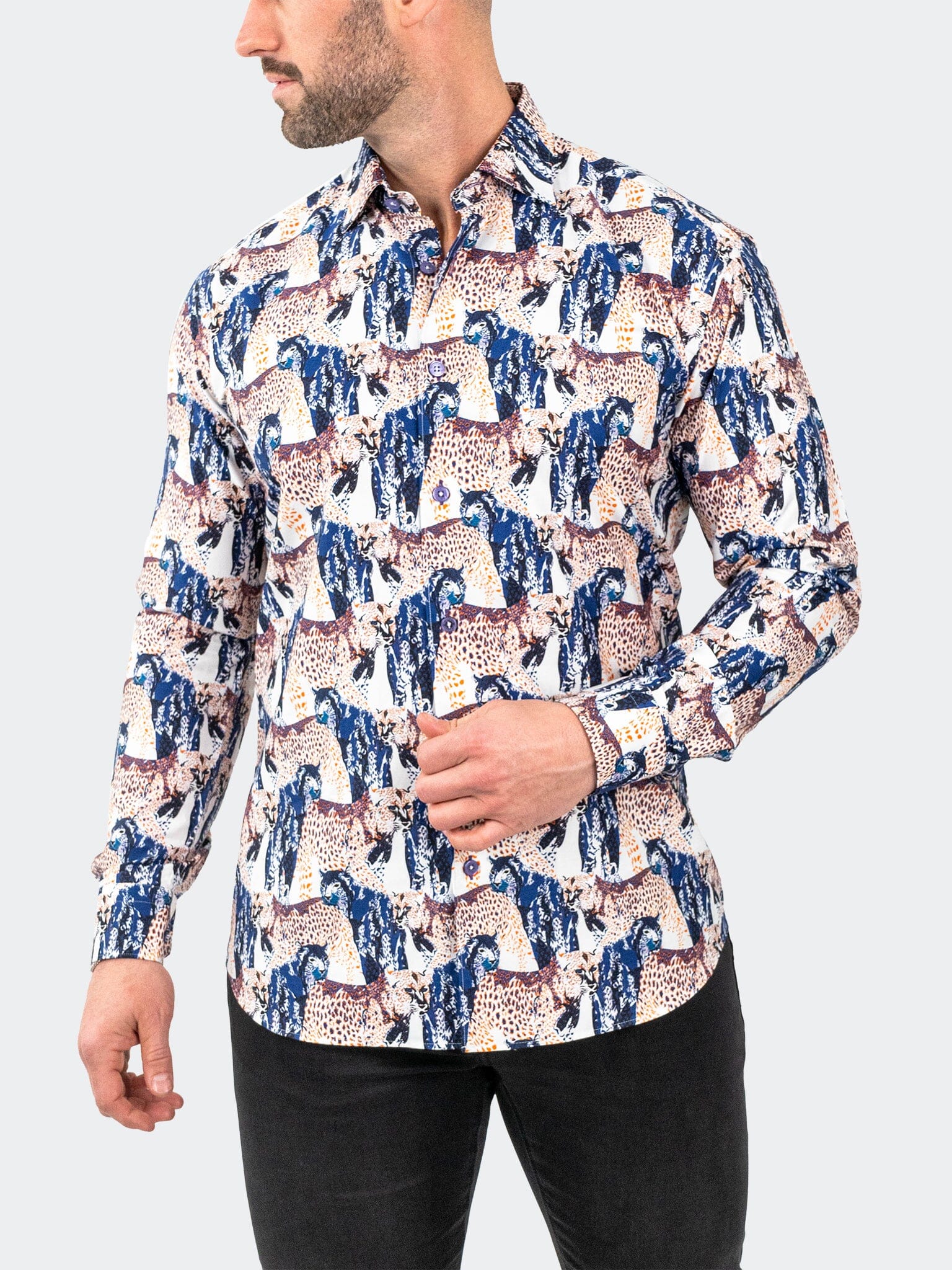 Fibonacci Leopard White