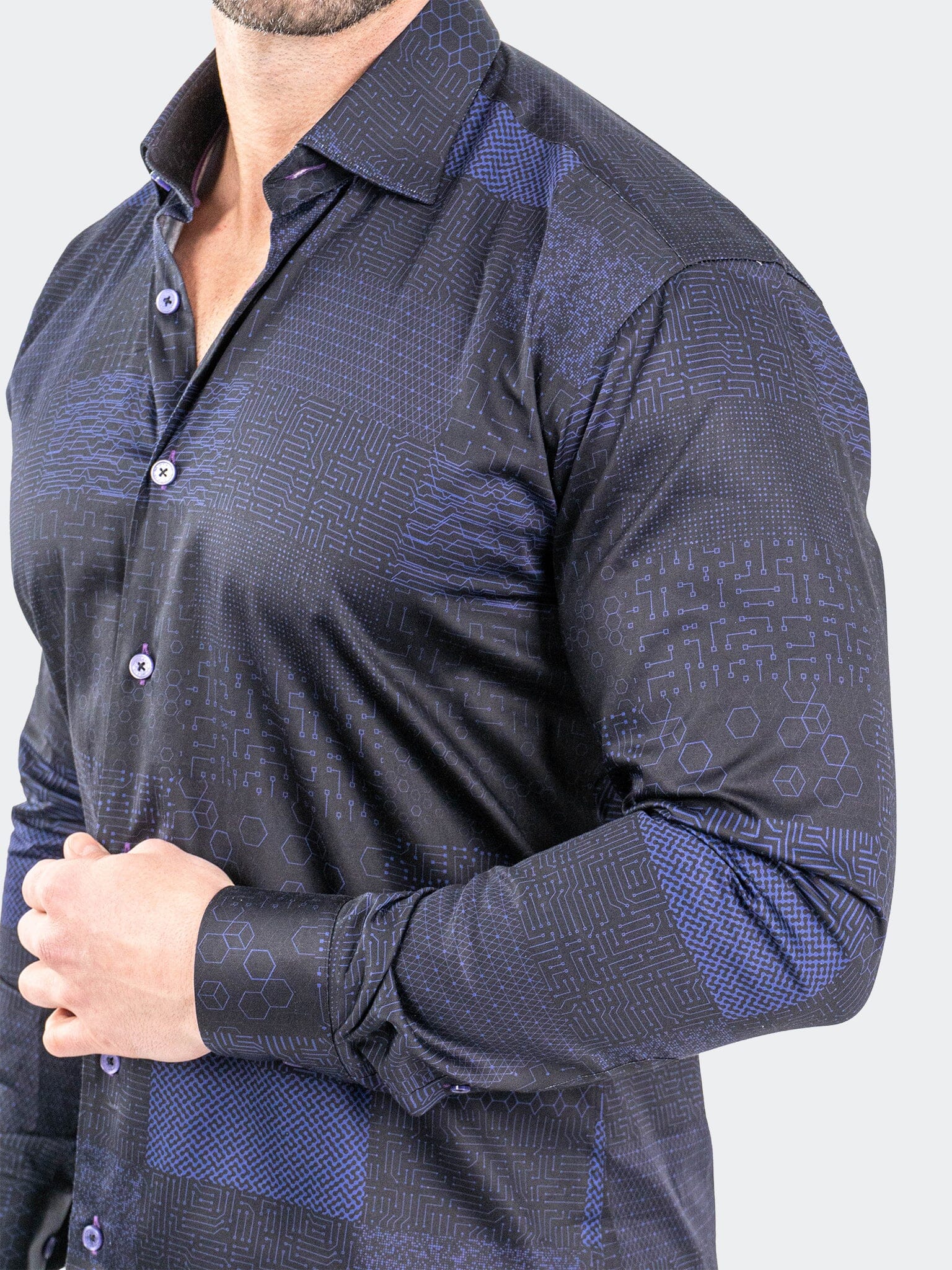 Fibonacci Metaversee Black Shirt