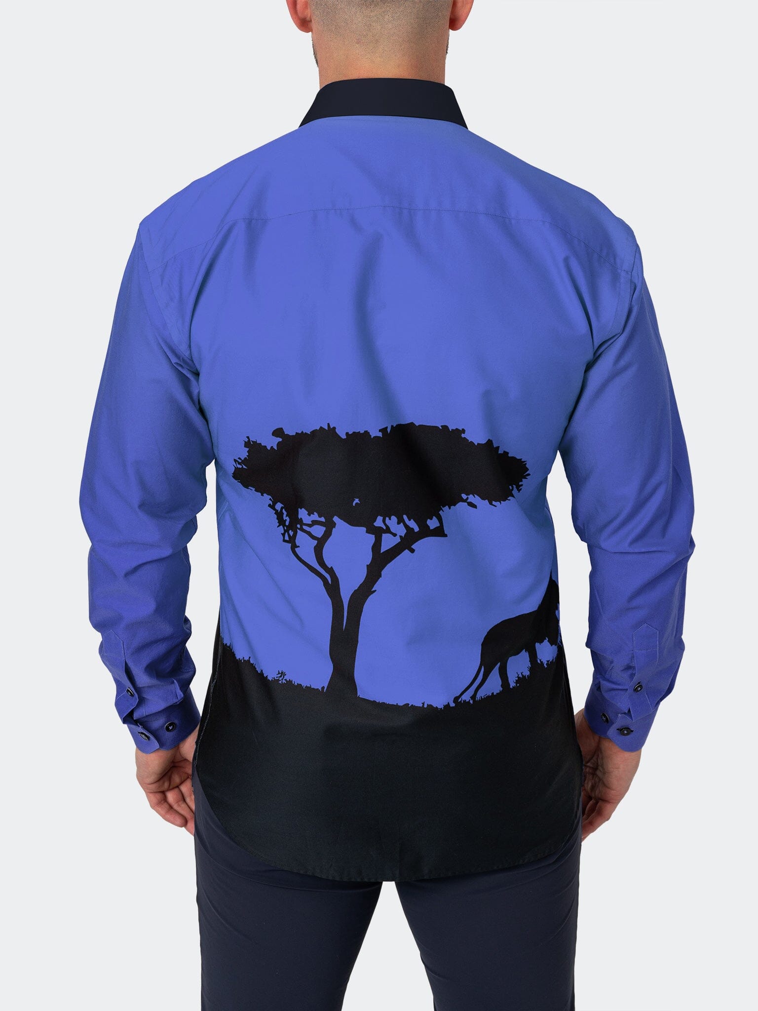 Fibonacci Mufasa Blue Shirt