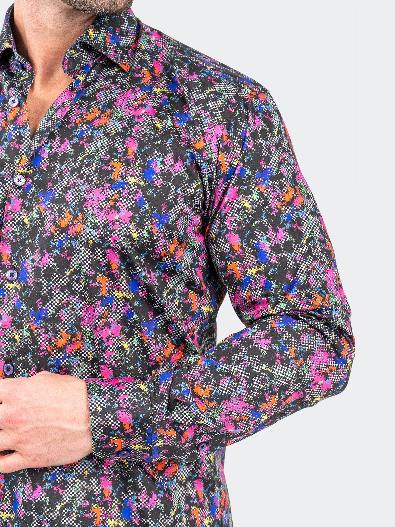 Fibonacci Nineties Black Shirt