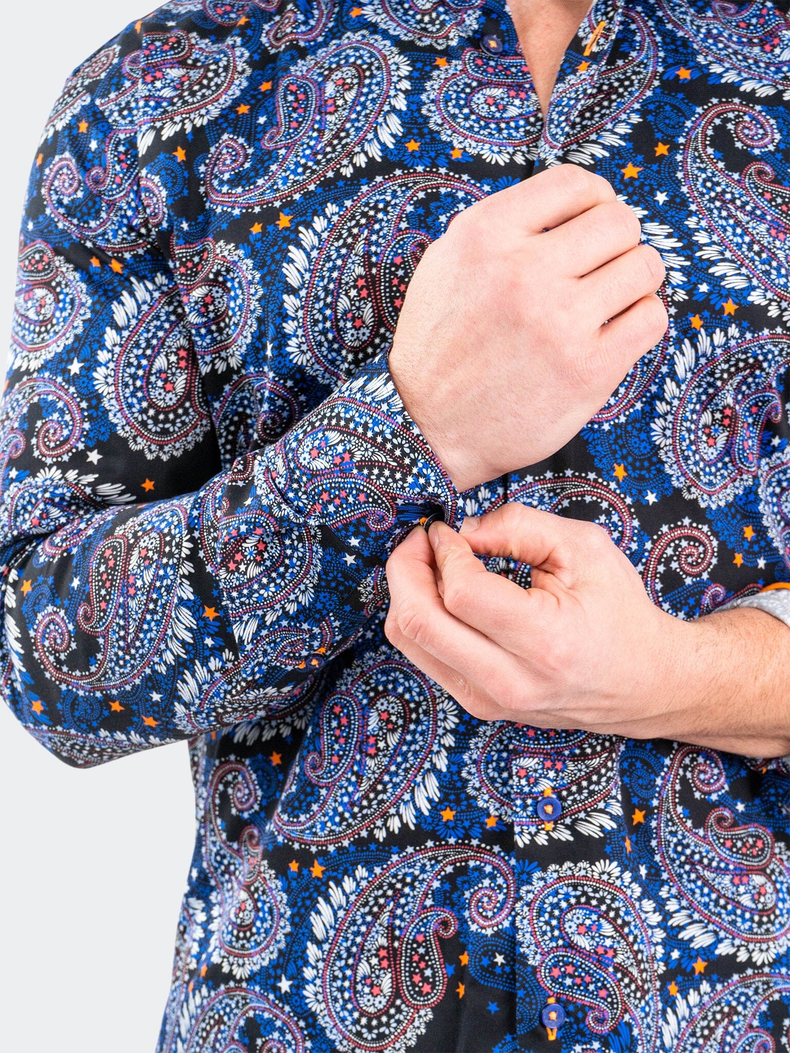 Fibonacci PaisleyStar Black