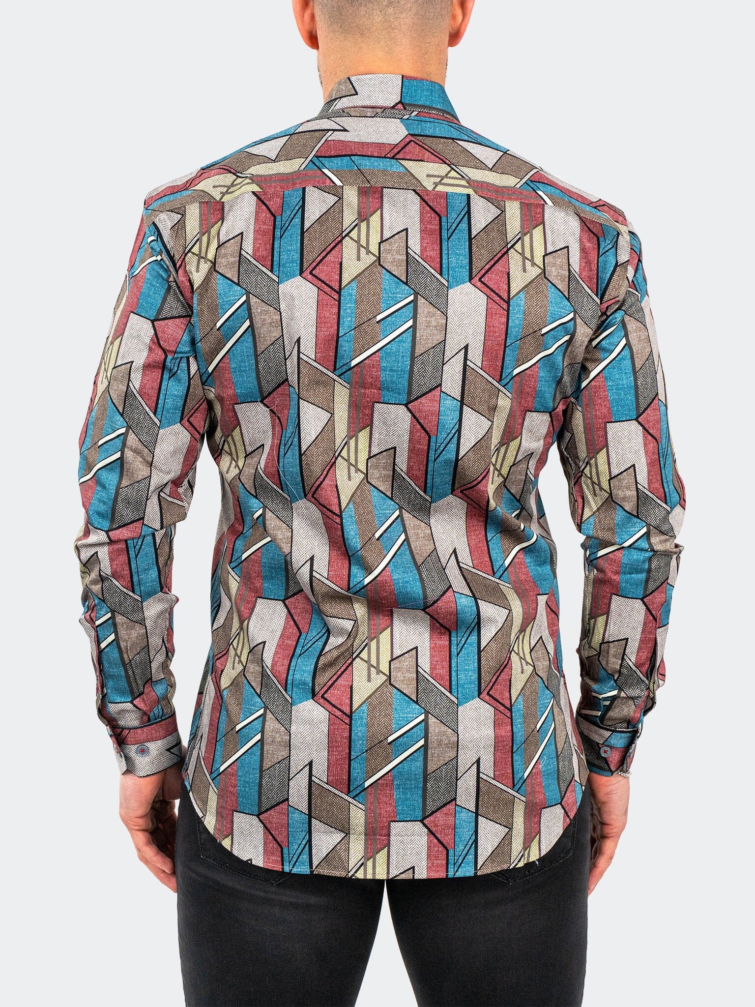 Picasso Brown Dress Shirt