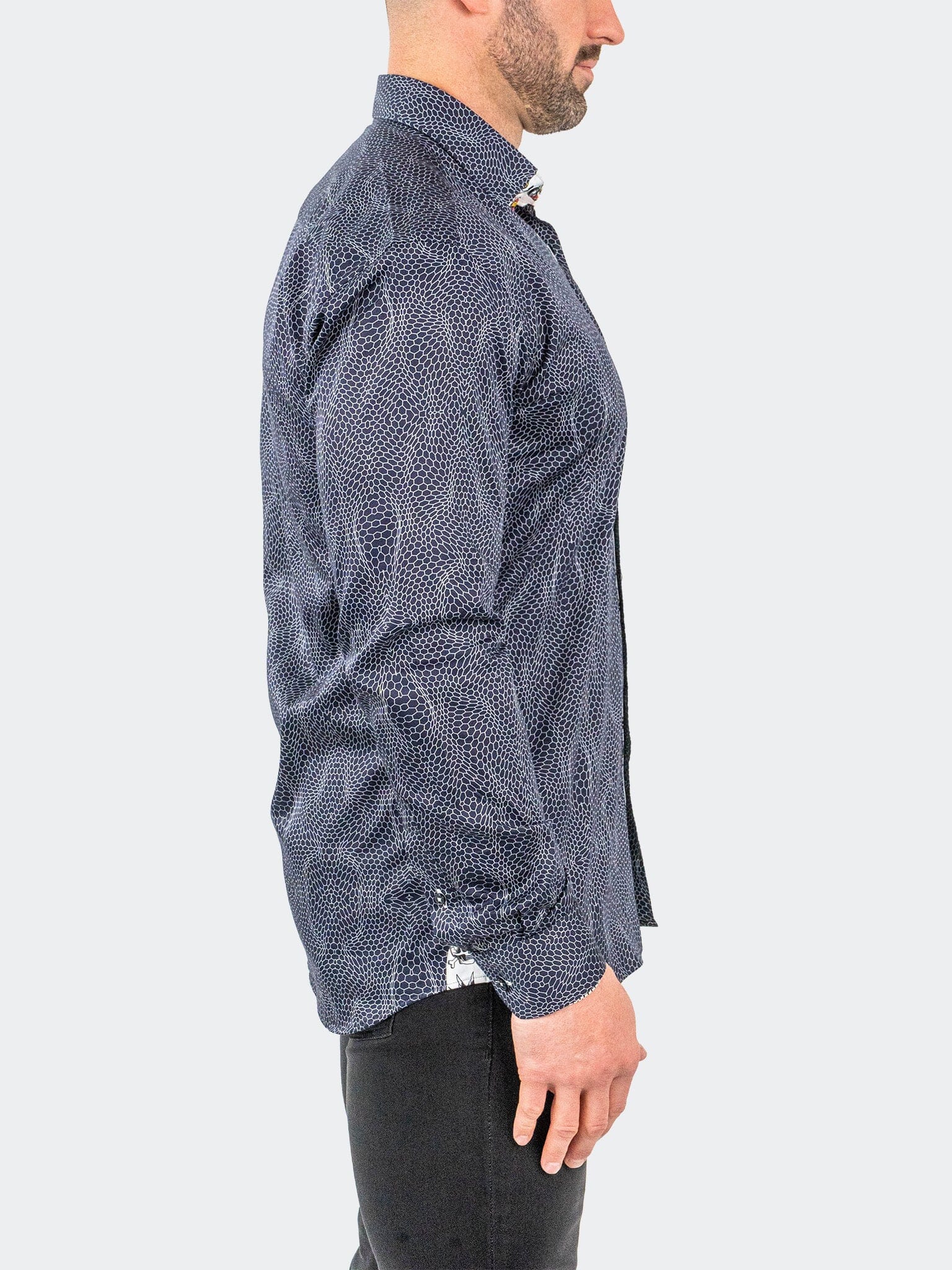 Fibonacci PirateNet Navy Shirt