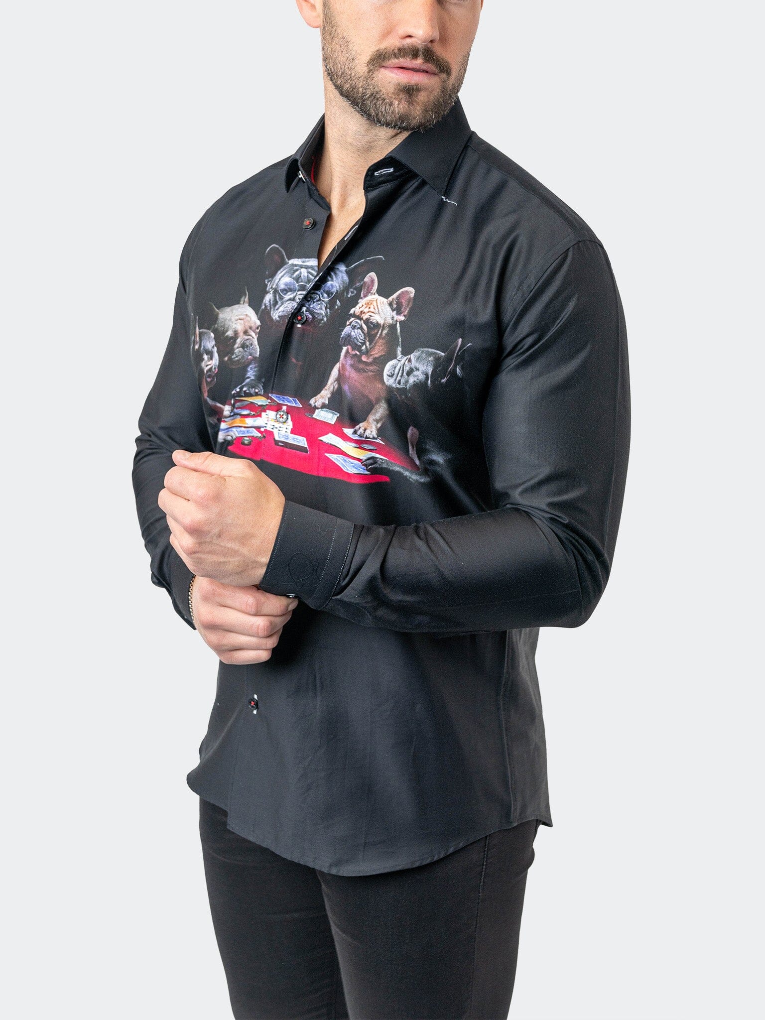 Fibonacci PokerDogs Black Shirt