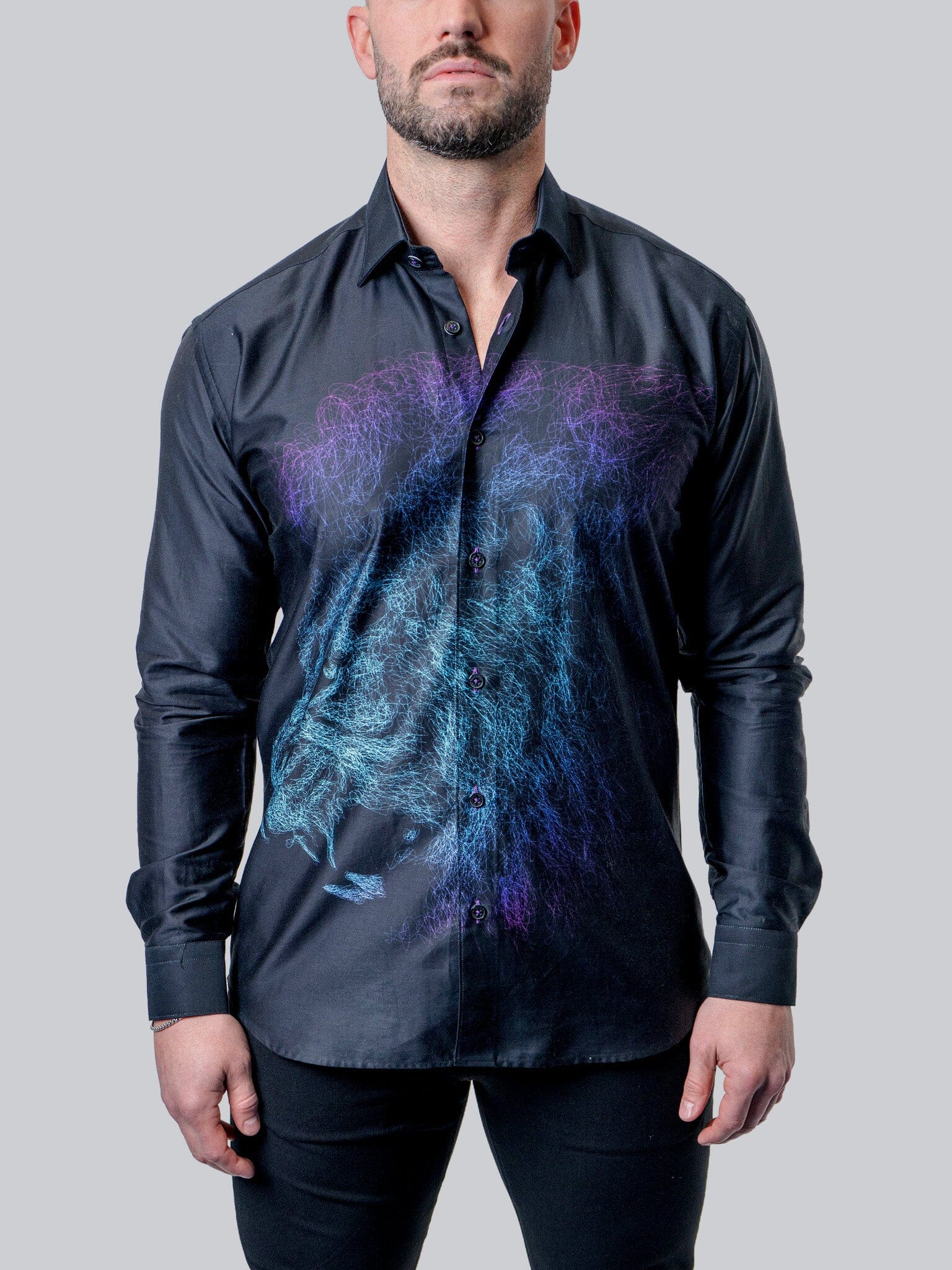 Fibonacci Pride Roar Black Shirt