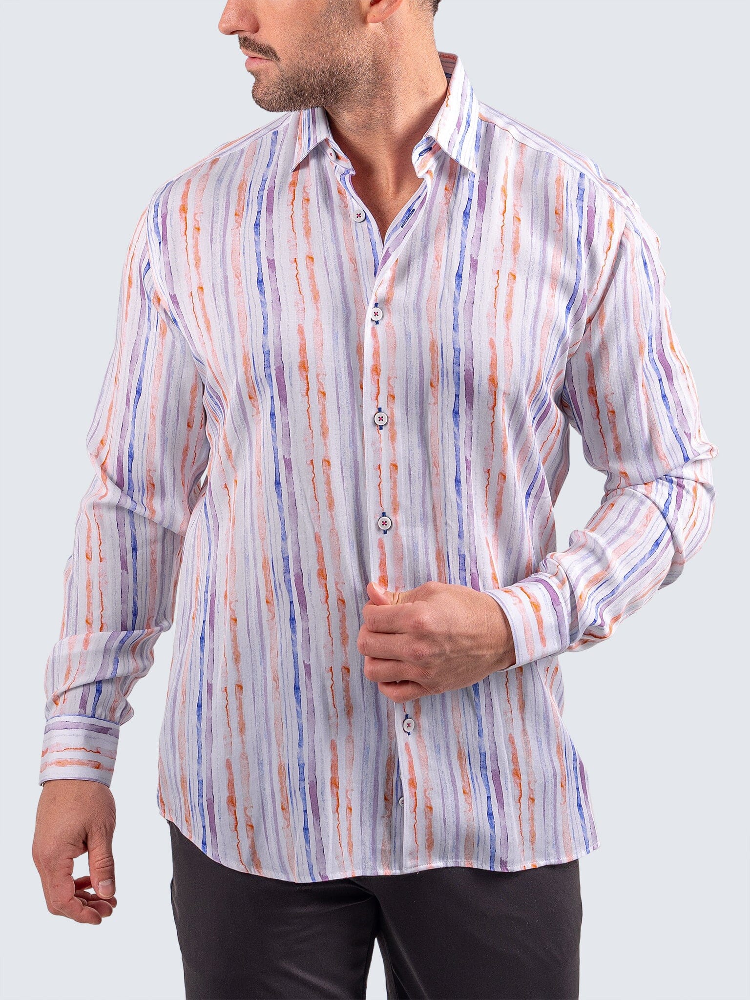 Fibonacci Resistance Stripe Shirt