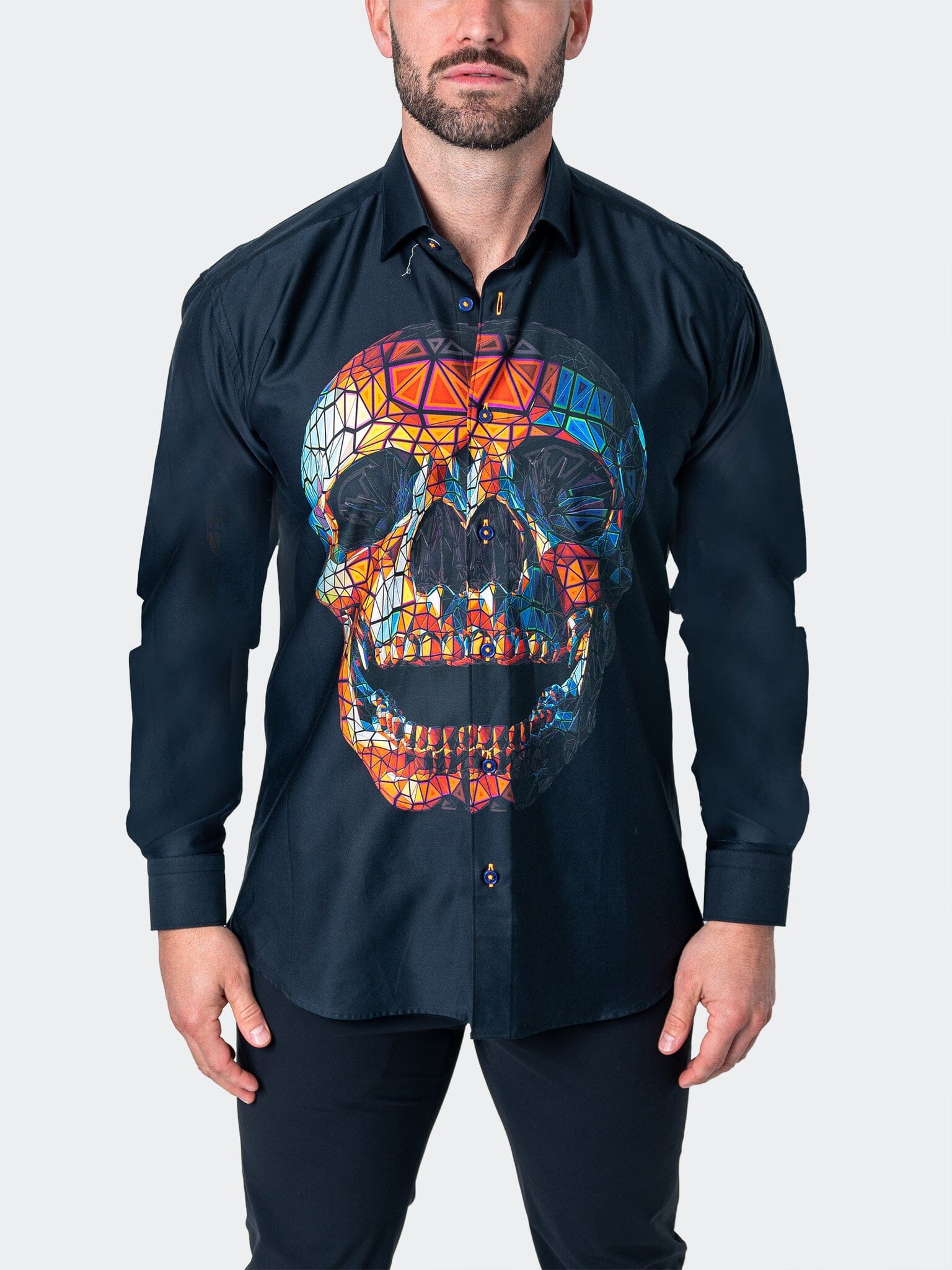 Fibonacci SkullPrizm Black Shirt