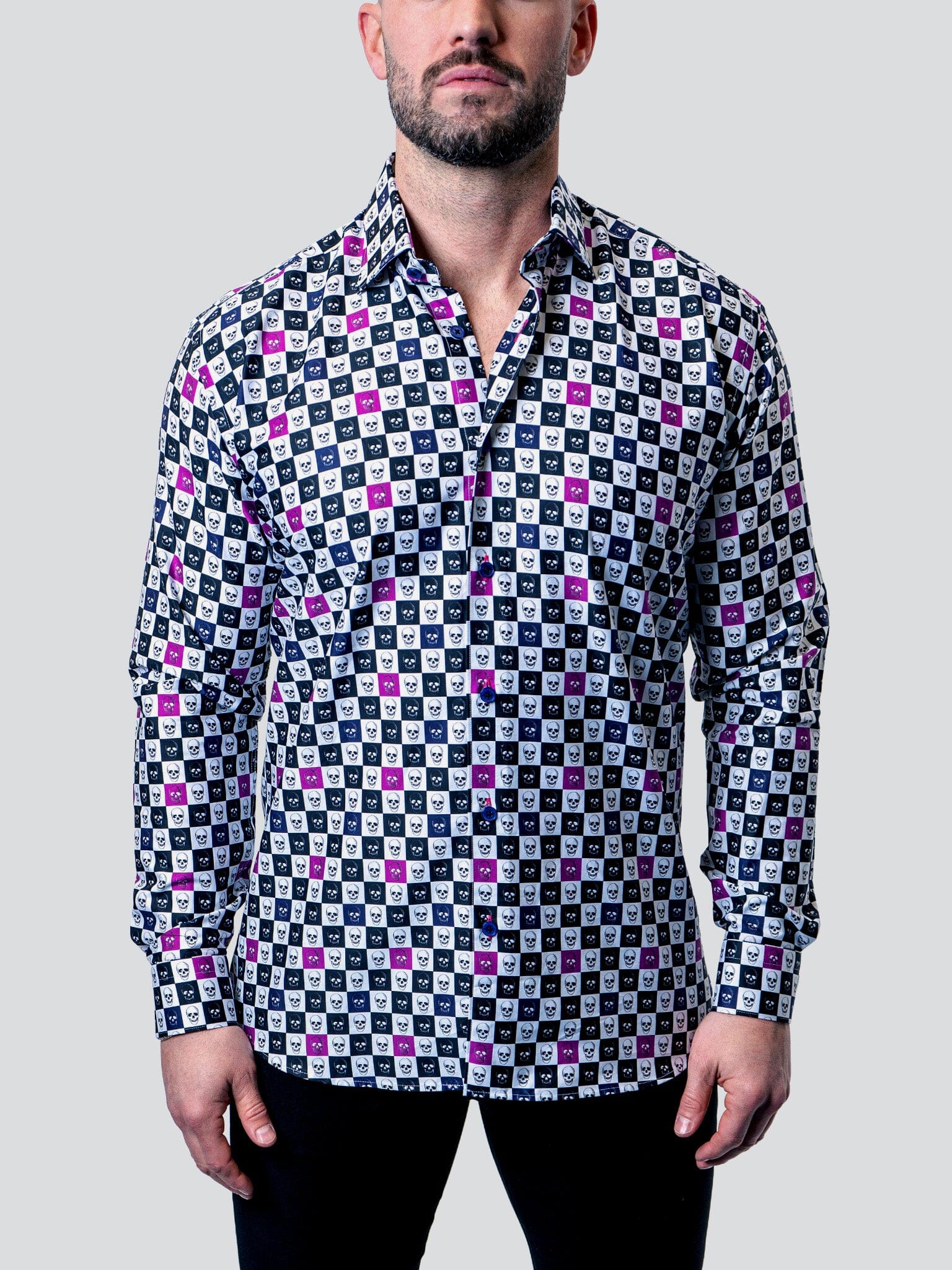 Fibonacci Skull Square Shirt