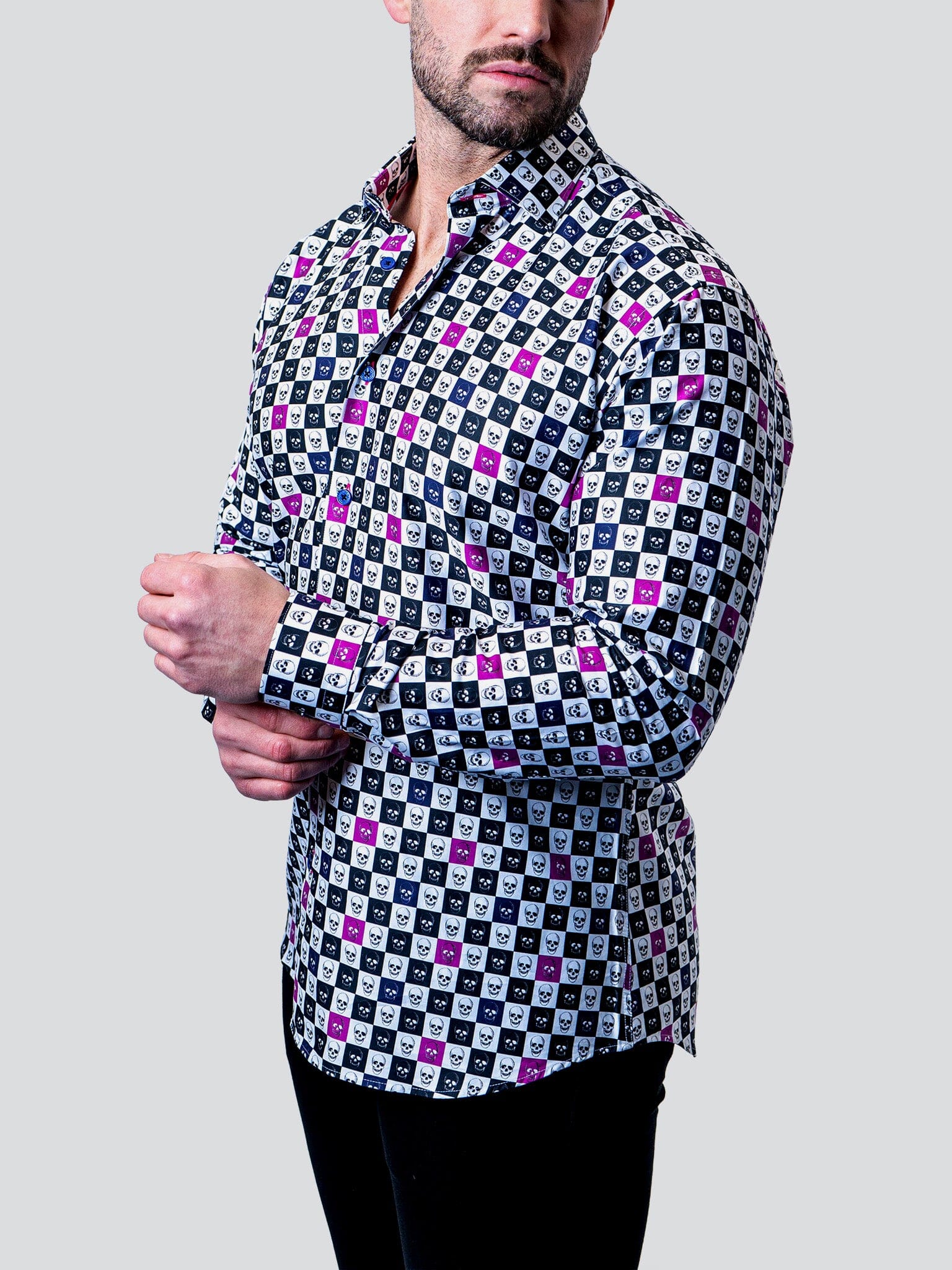 Fibonacci Skull Square Shirt