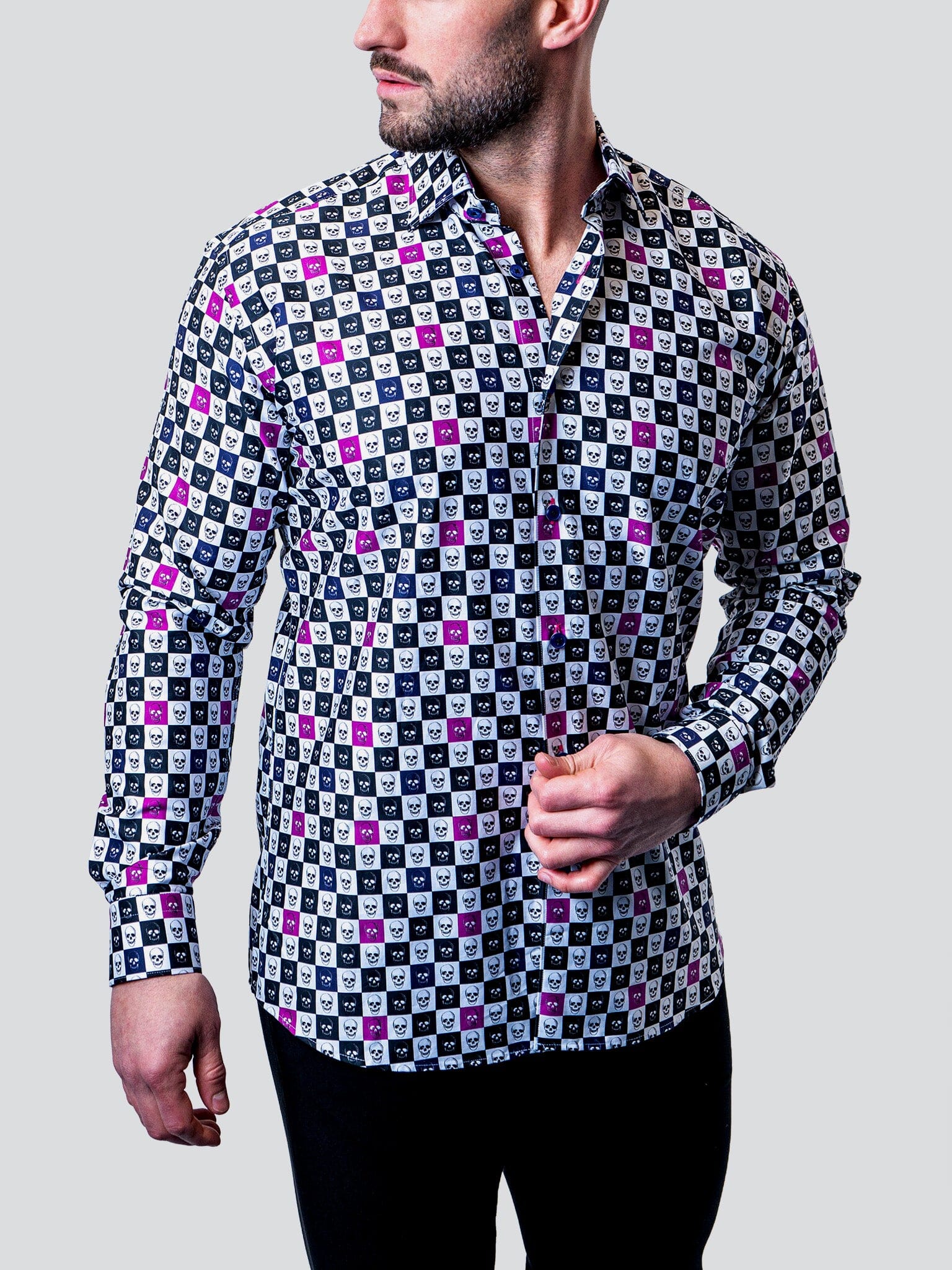 Fibonacci Skull Square Shirt