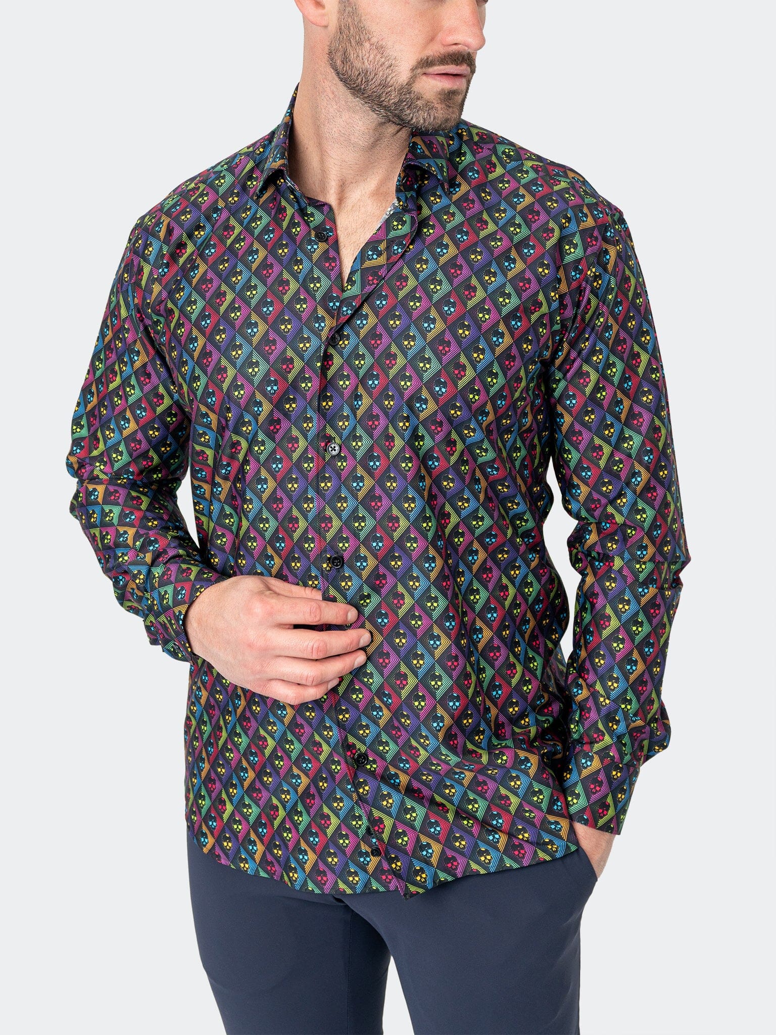 Fibonacci SkullVoid Multi Shirt