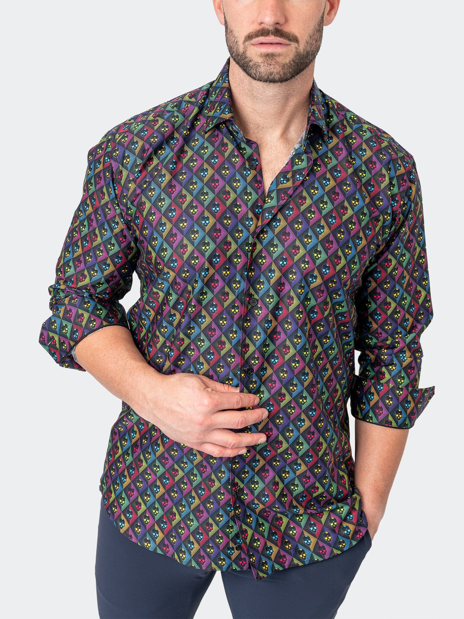 Fibonacci SkullVoid Multi Shirt