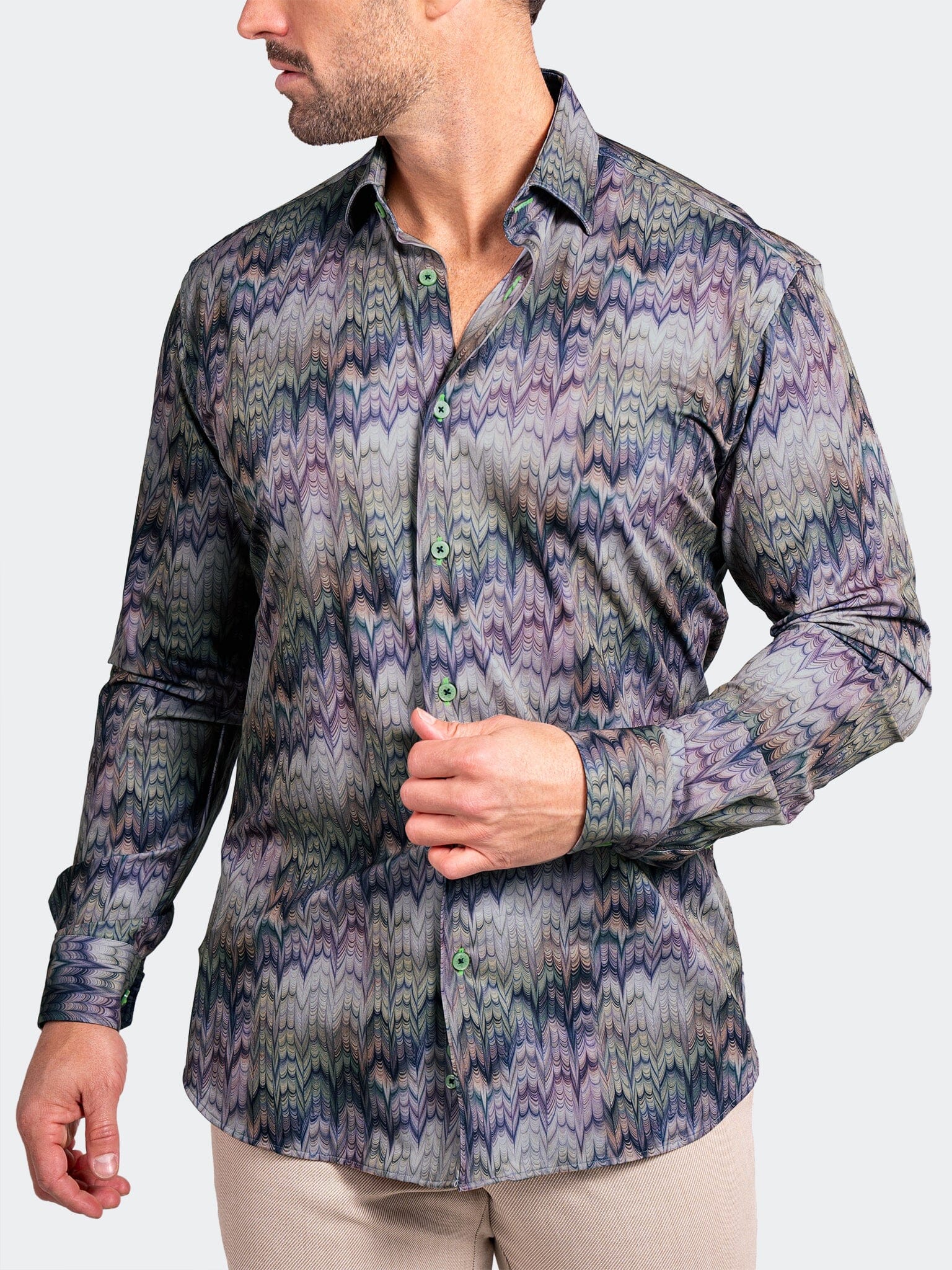 Fibonacci StretchAscension3264 Green