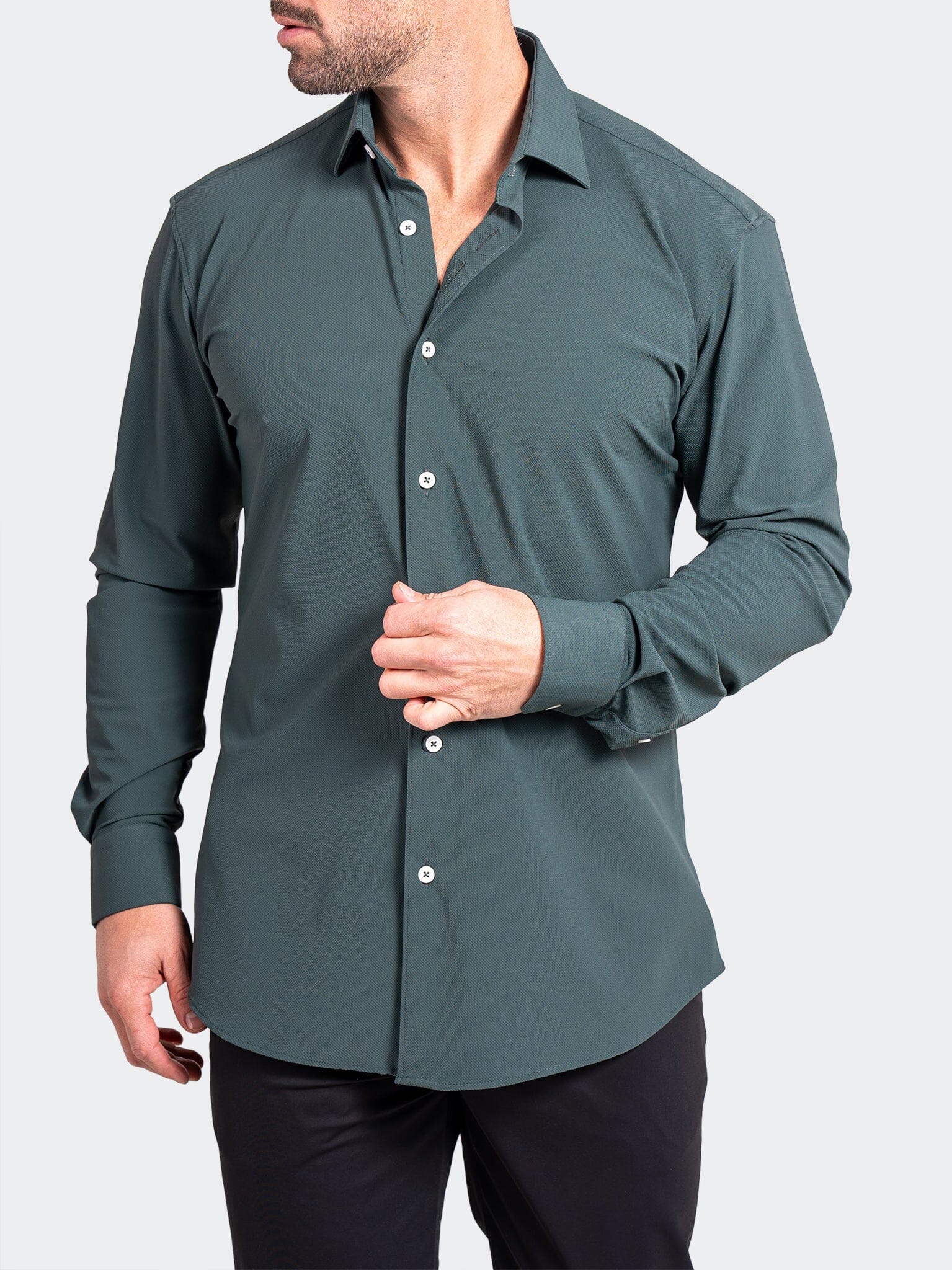 Perm Fibonacci StretchEuro Green Shirt