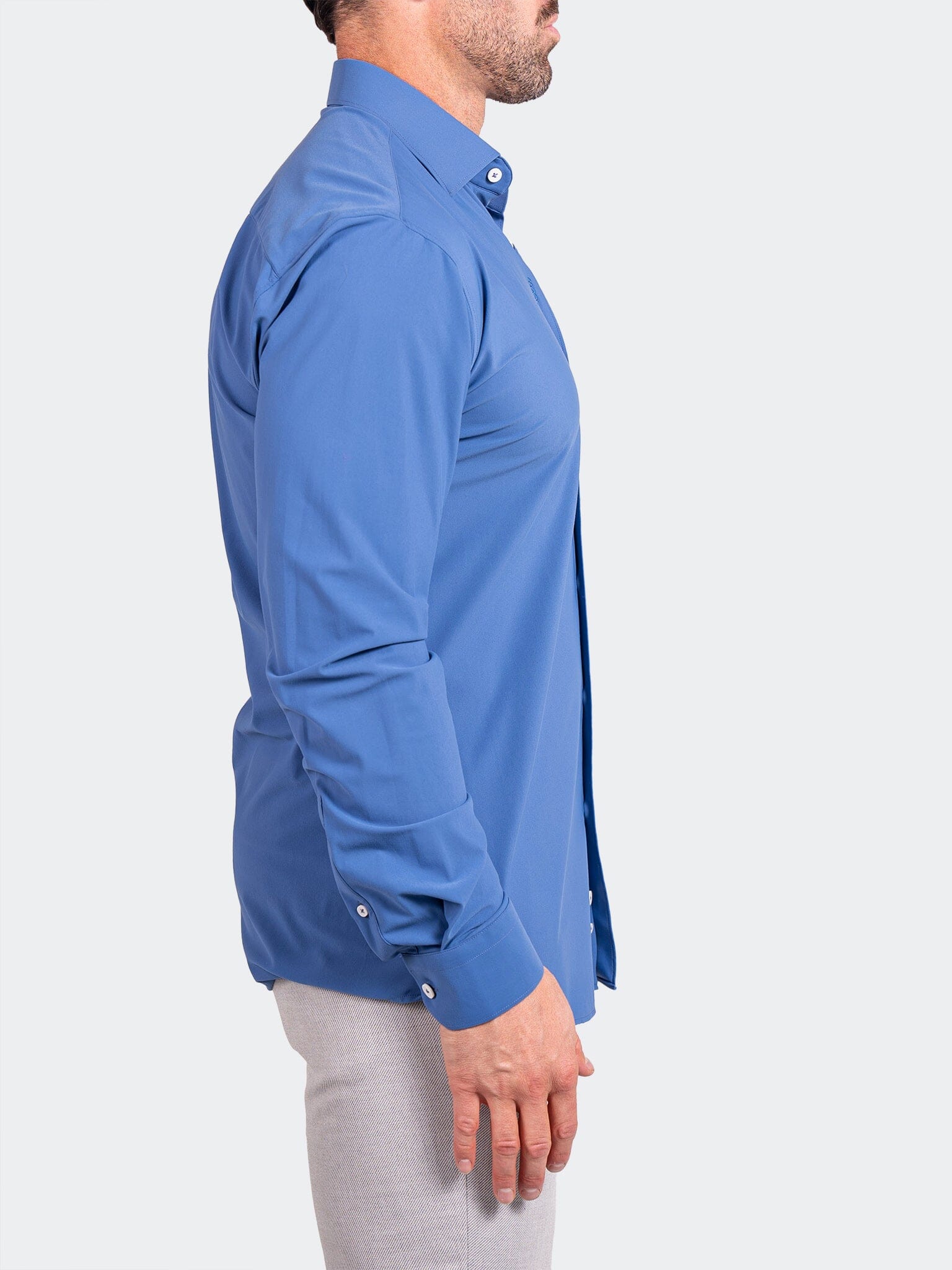 Perm Fibonacci StretchEuro Blue Shirt