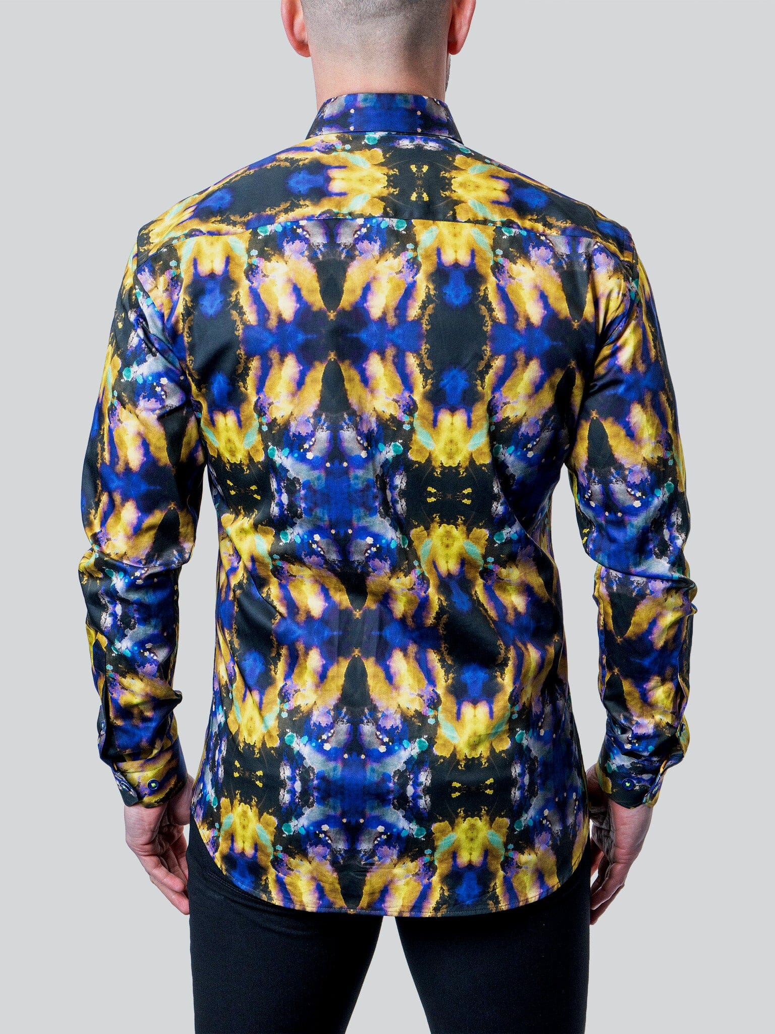 Fibonacci TieDye Trip Blue Shirt