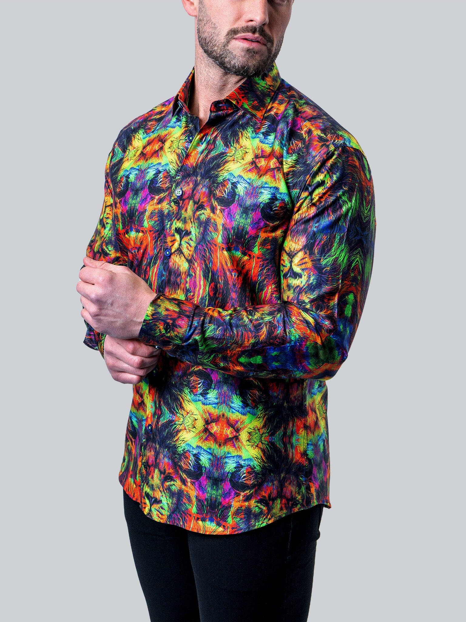 Fibonacci Trippy Lion Shirt