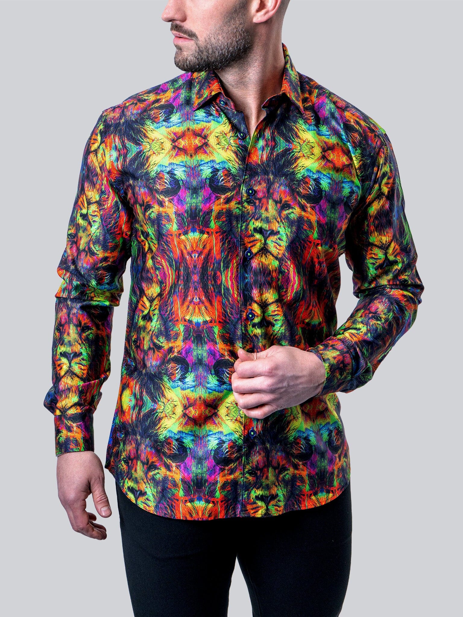 Fibonacci Trippy Lion Shirt