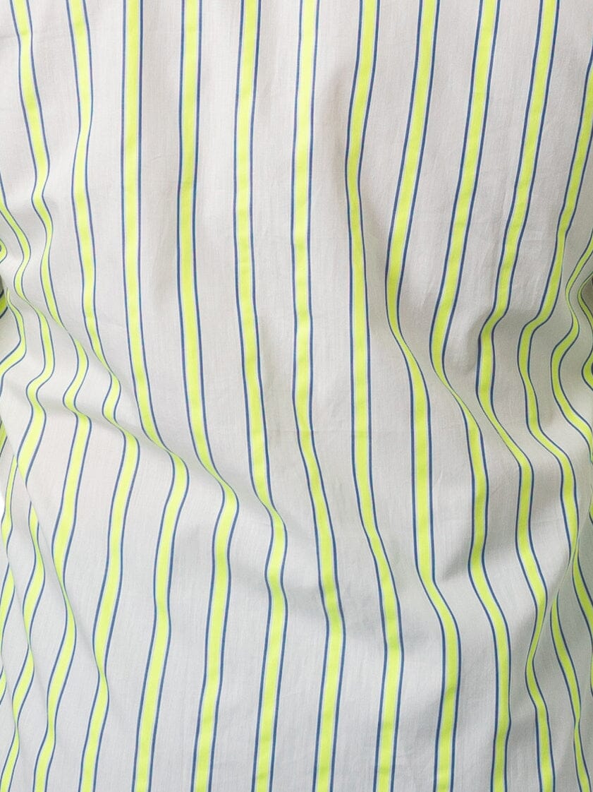 Fibonacci FluoStripe White Shirt
