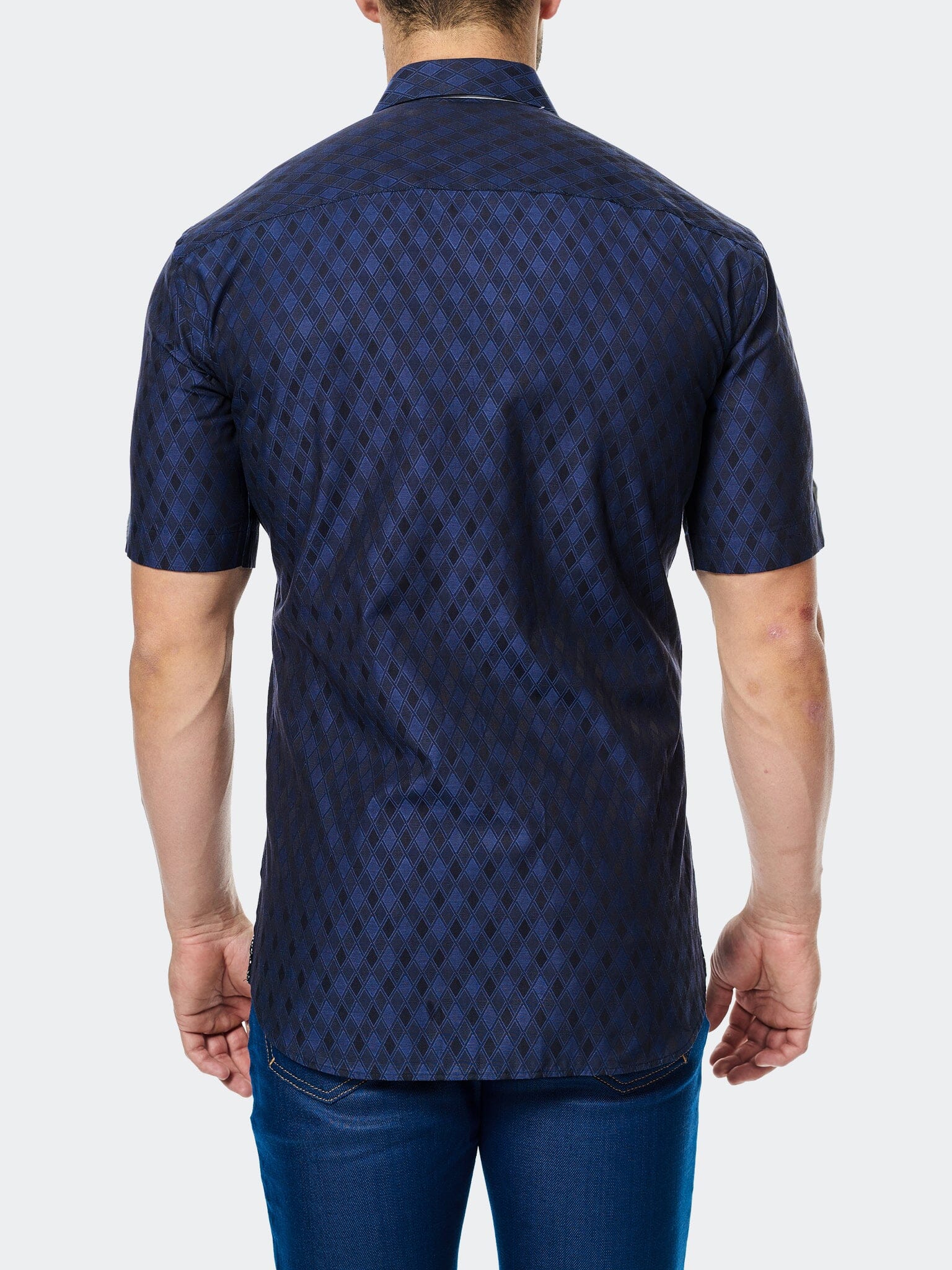 Perm Fresh Navy Losange Shirt