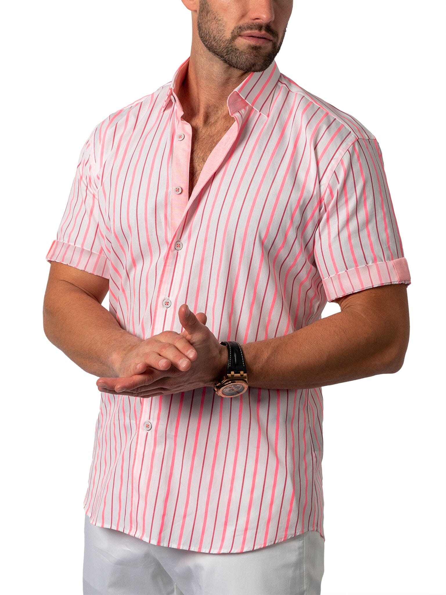 Galileo Fushia Stripe Pink