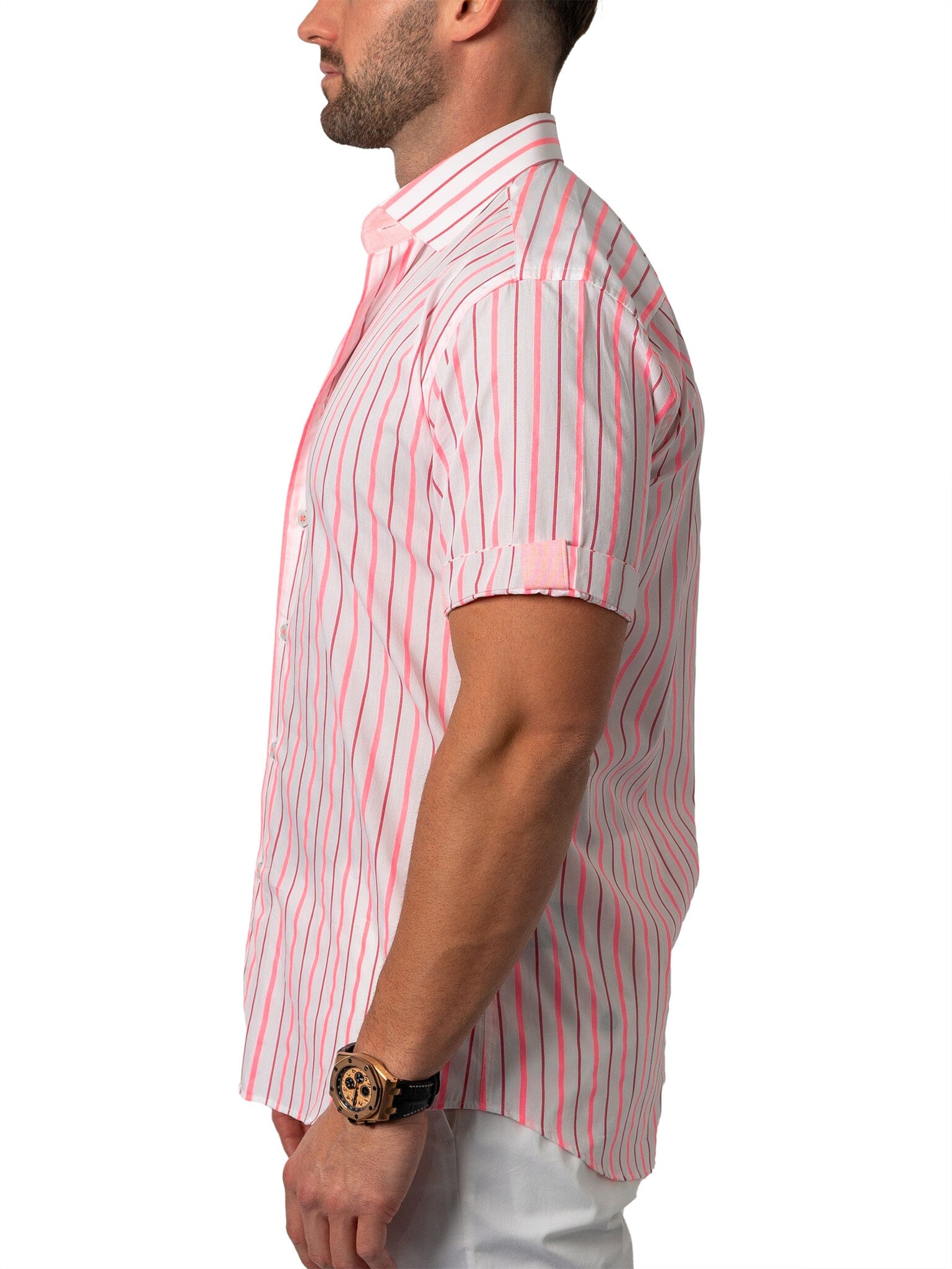 Galileo Fushia Stripe Pink