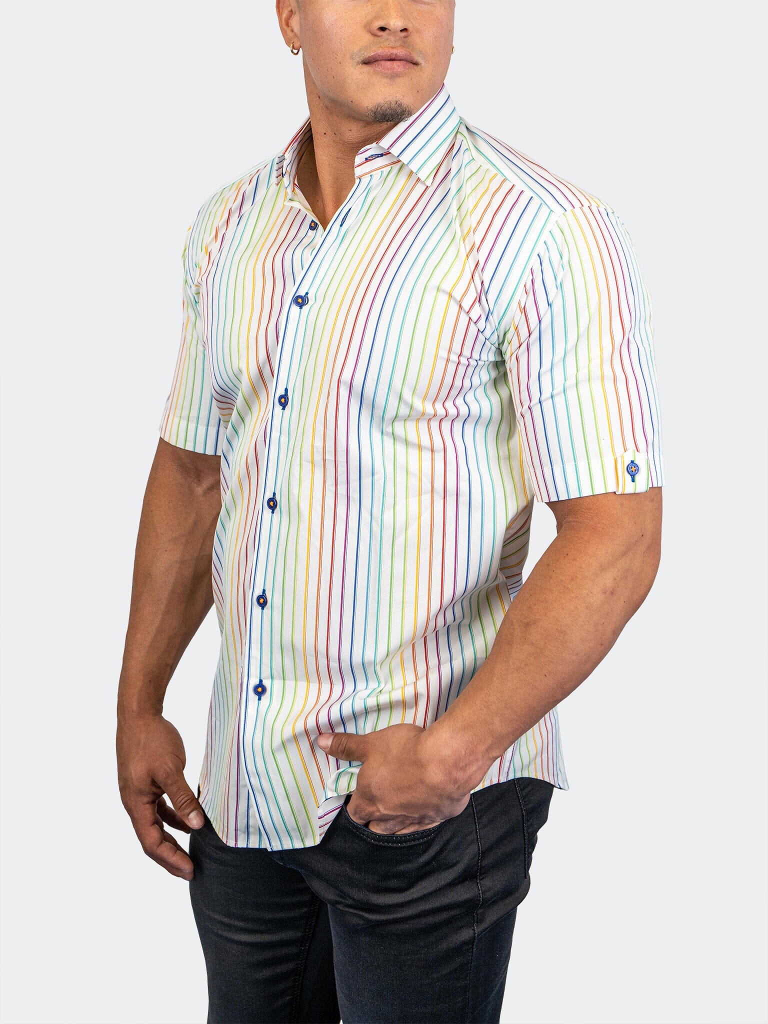 Galileo Locus Multi Stripe Shirt