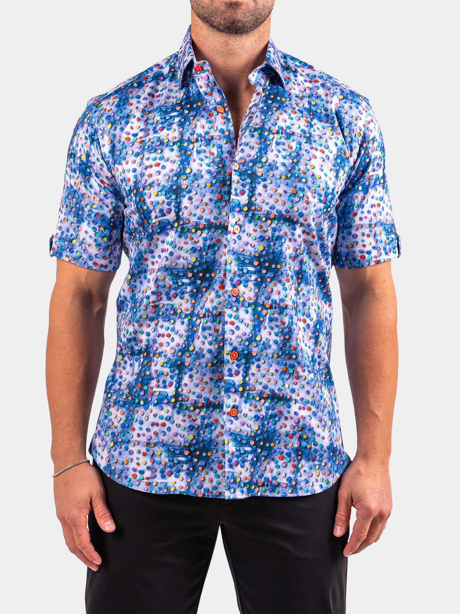 Galileo Resistance Dot Blue Shirt