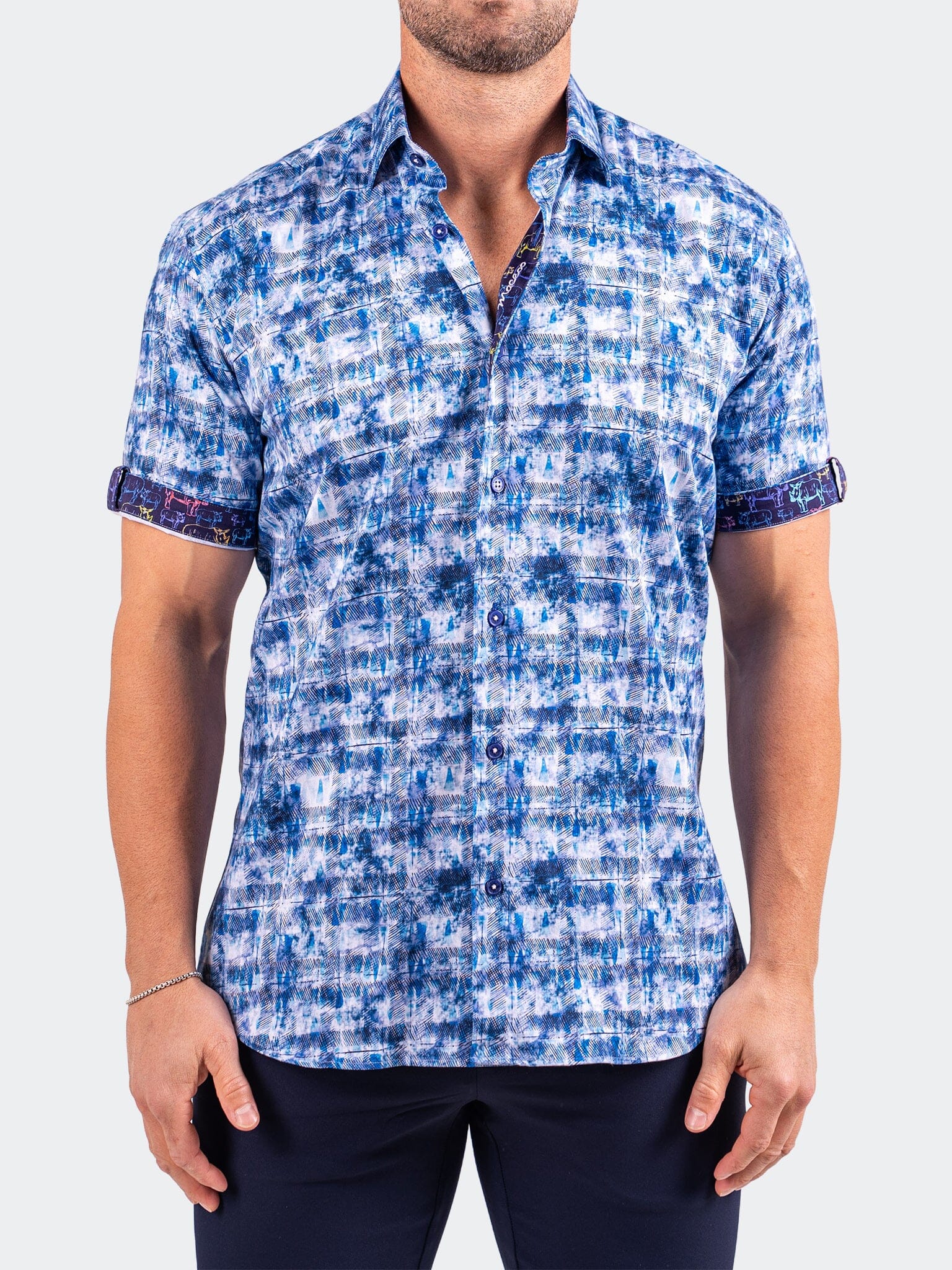 Galileo Resistance Wash Blue Shirt