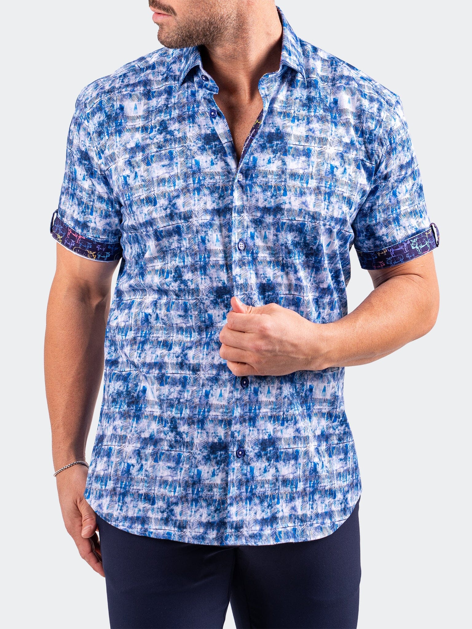Galileo Resistance Wash Blue Shirt