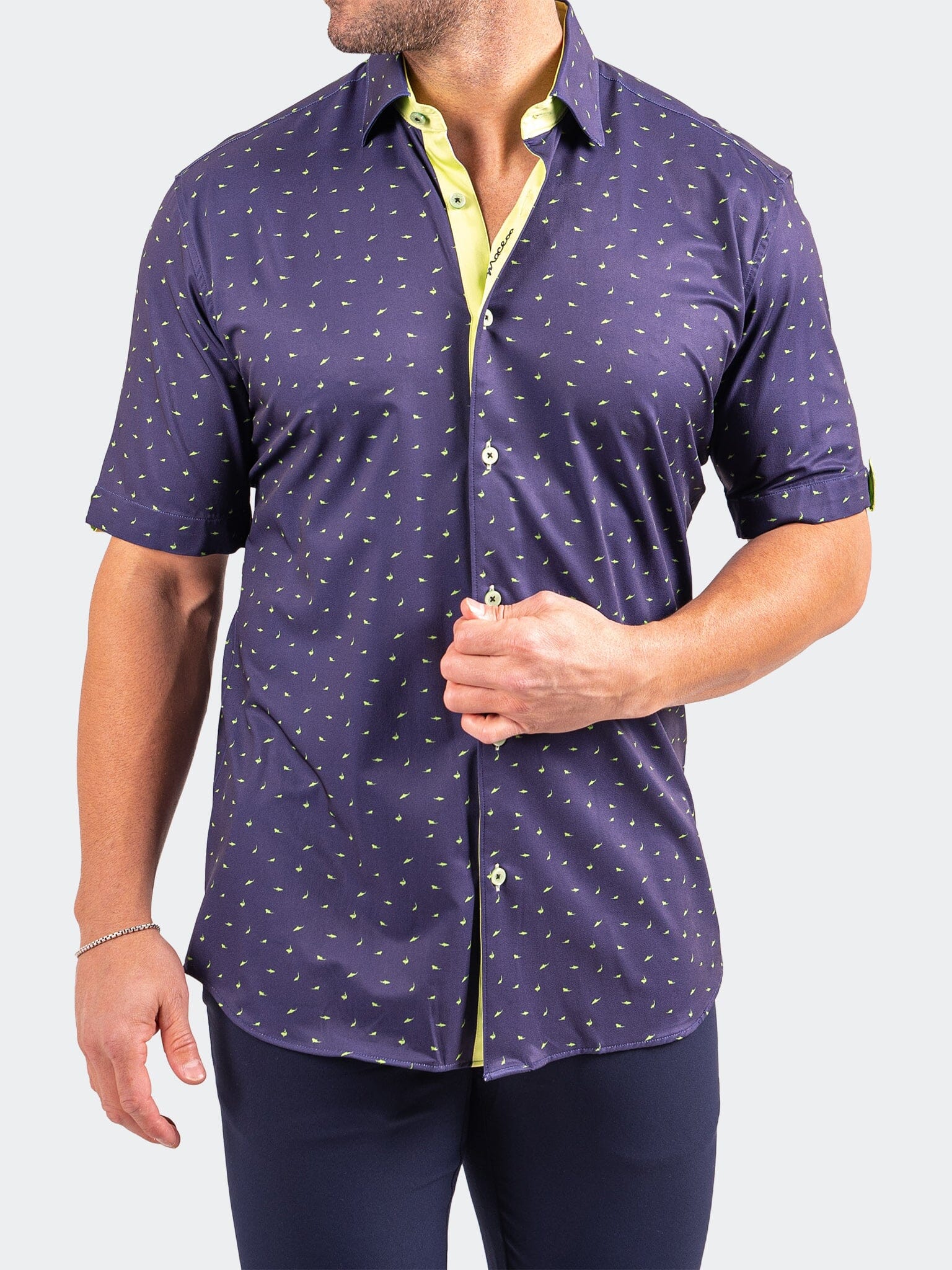 Galileo Resistance Navy Dot Shirt