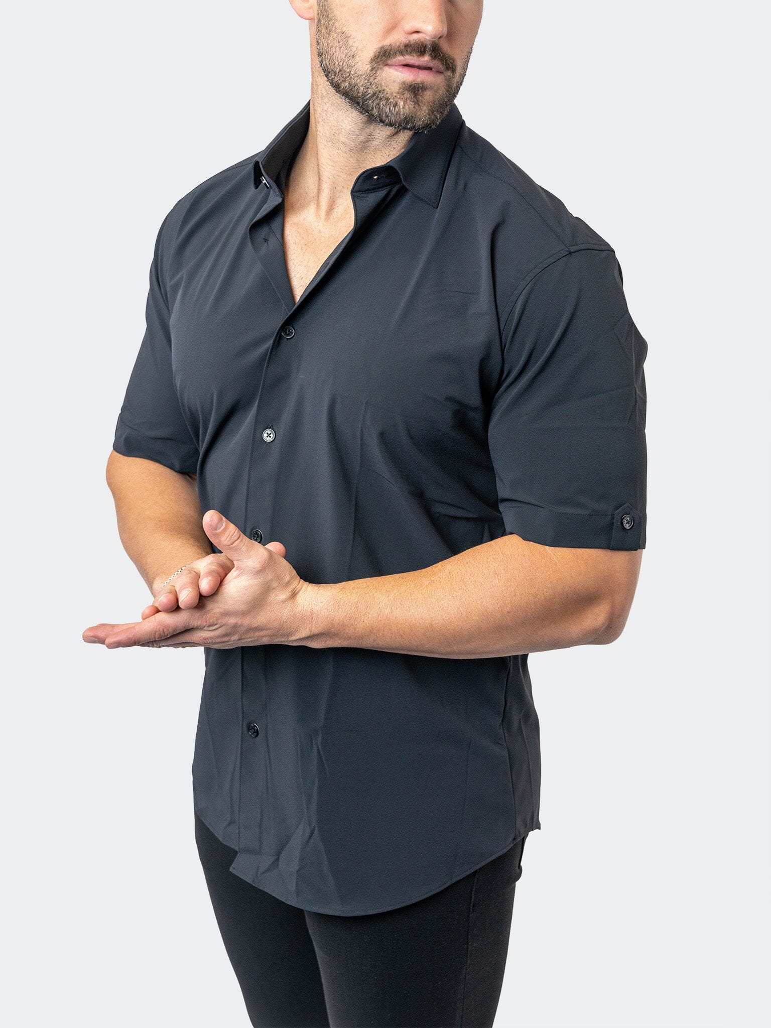 Perm Galileo StretchCore Black Shirt