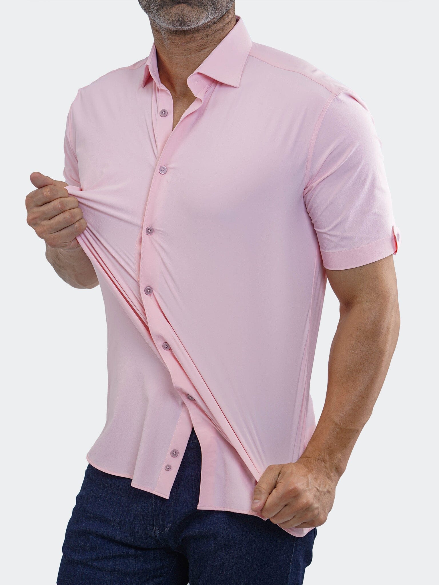 Perm Galileo StretchCore Pink Shirt