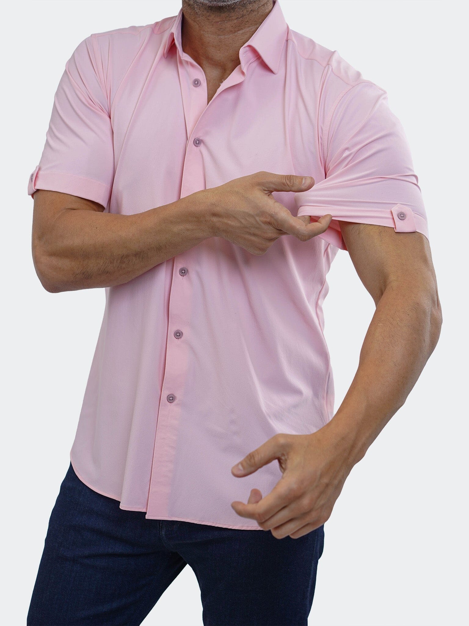 Perm Galileo StretchCore Pink Shirt