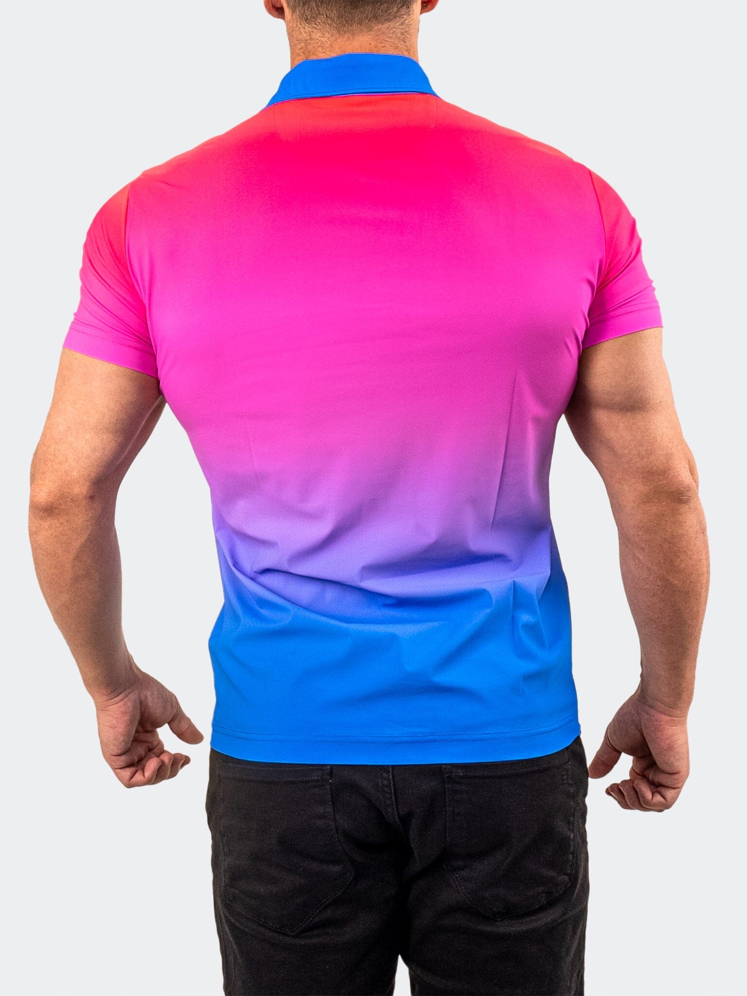 Golf Polo Ascension0003 Blue
