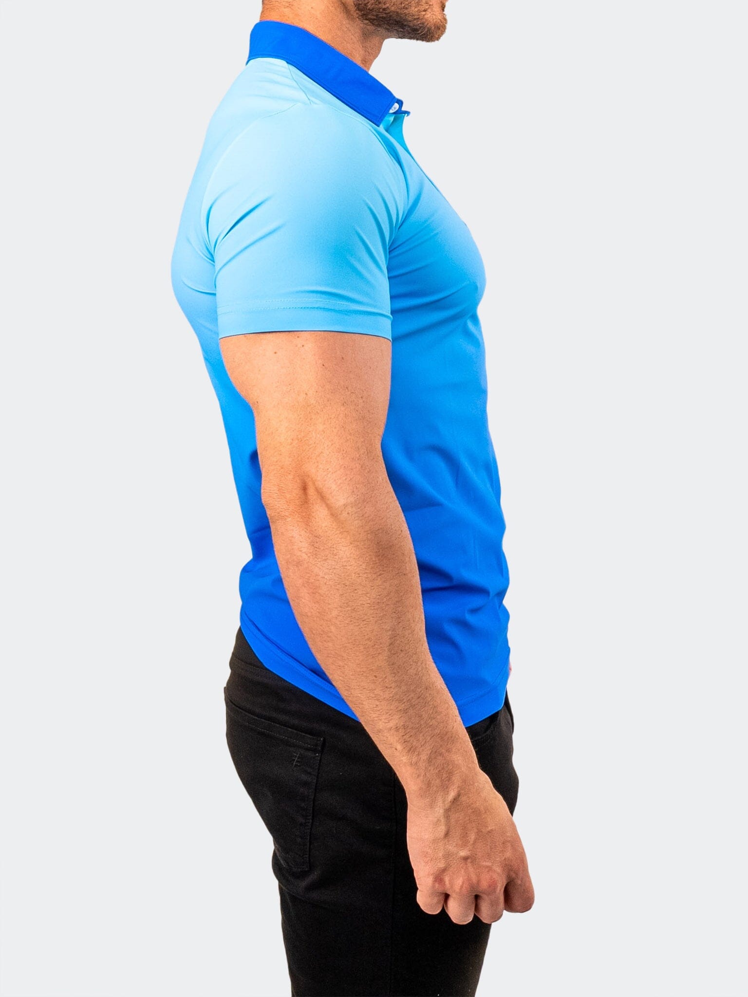 Golf Polo Ascension0004 Blue