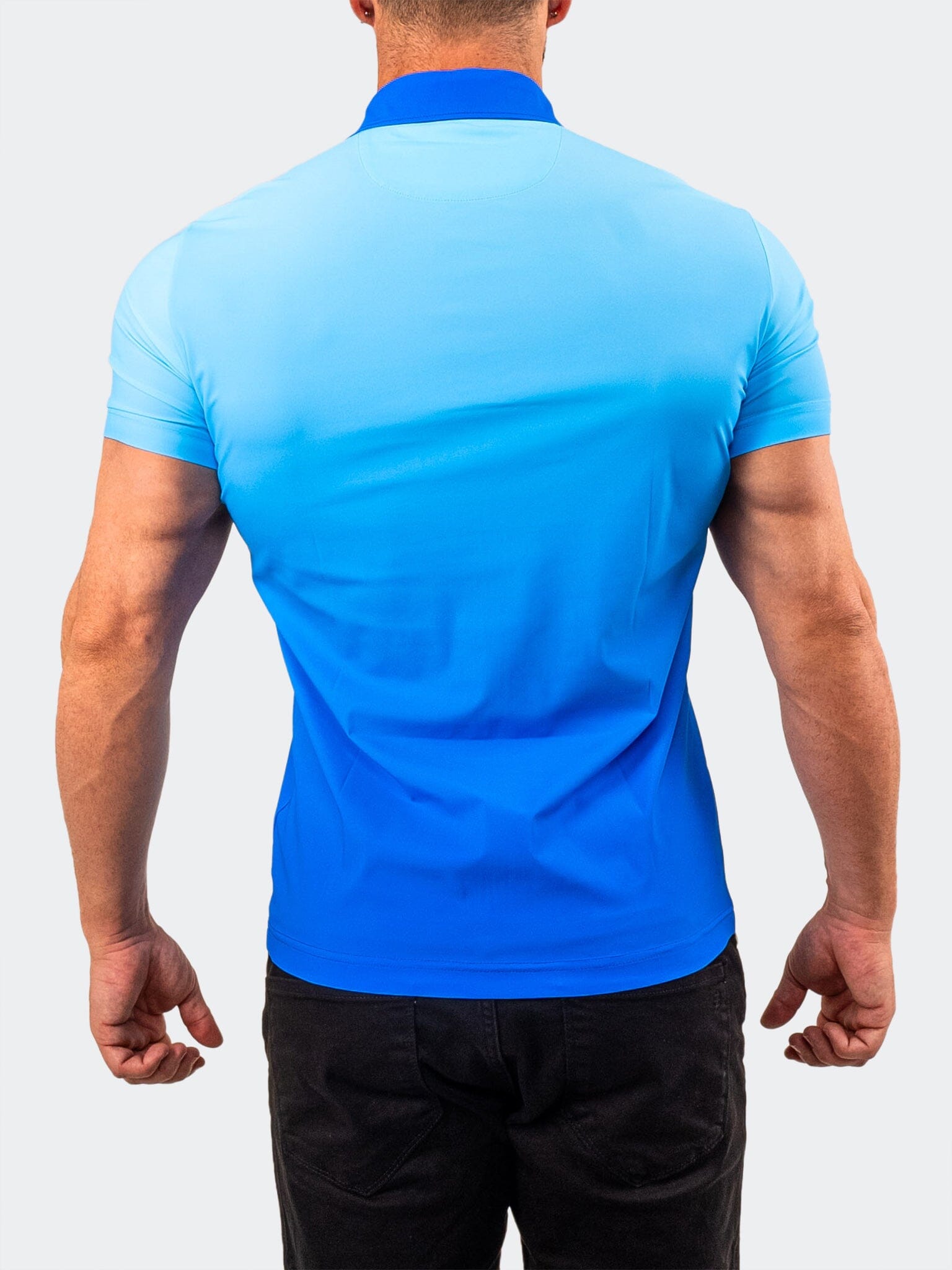 Golf Polo Ascension0004 Blue