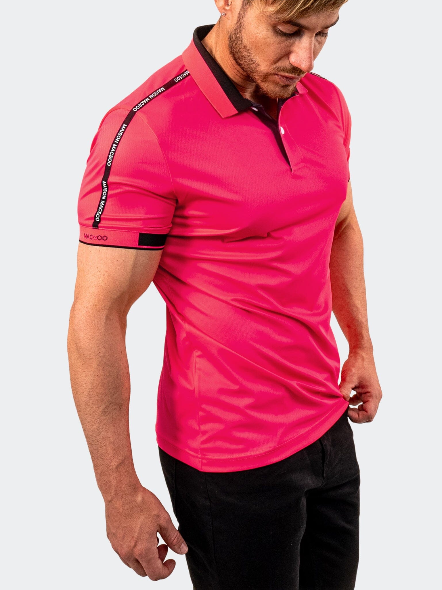 Golf Polo Ascension0009 Red