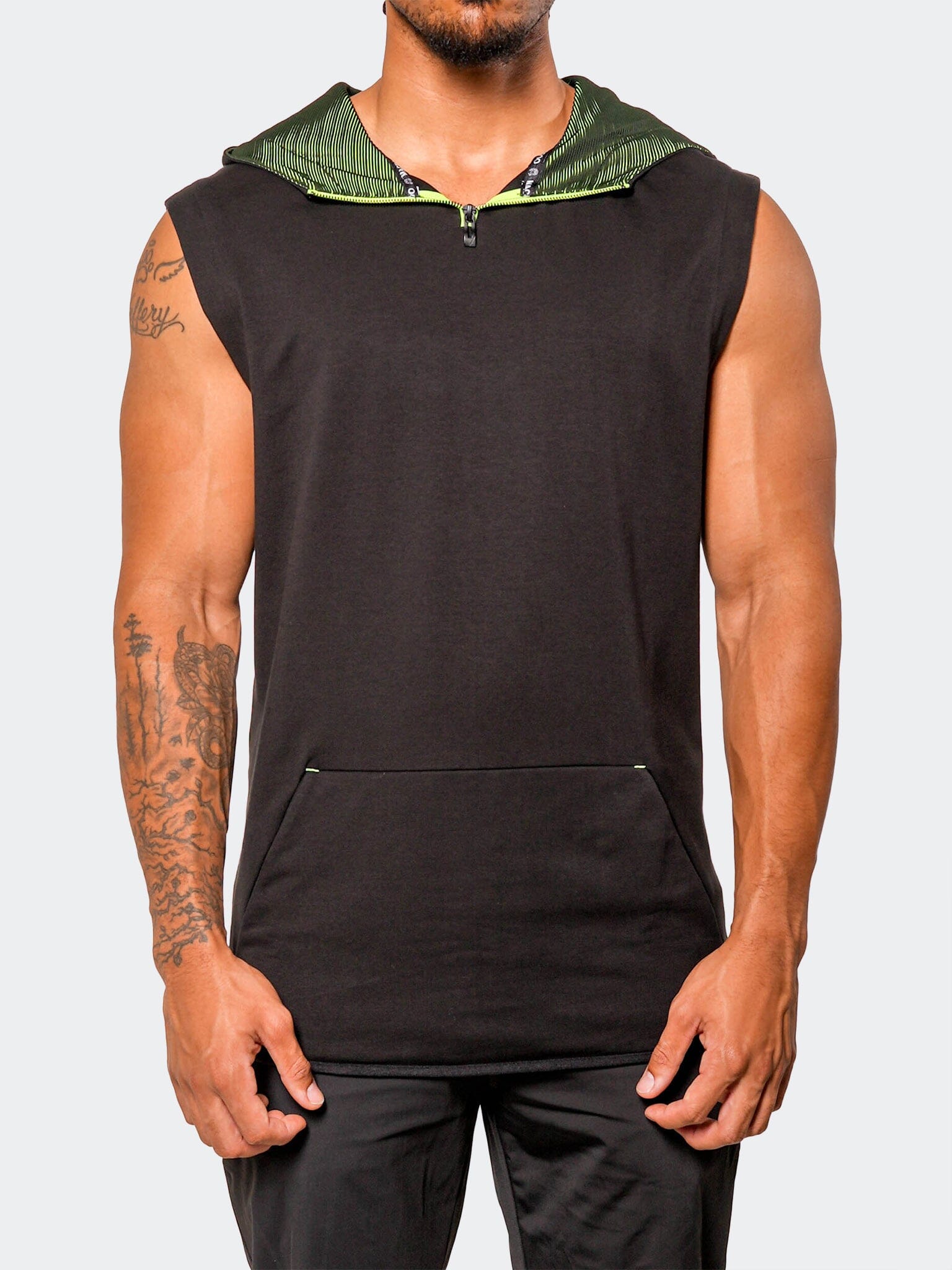 Golf Sleeveless Black Vest