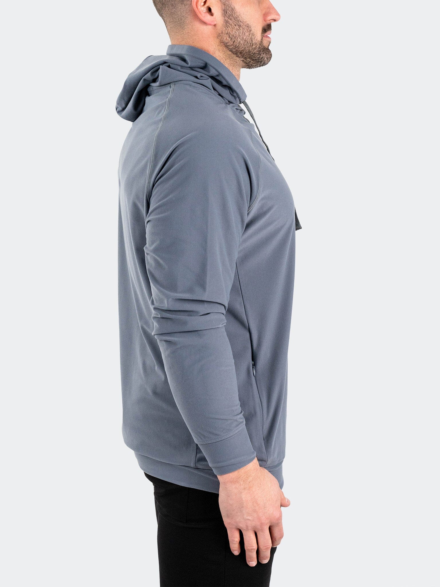 Acciaio Grey Hoodie