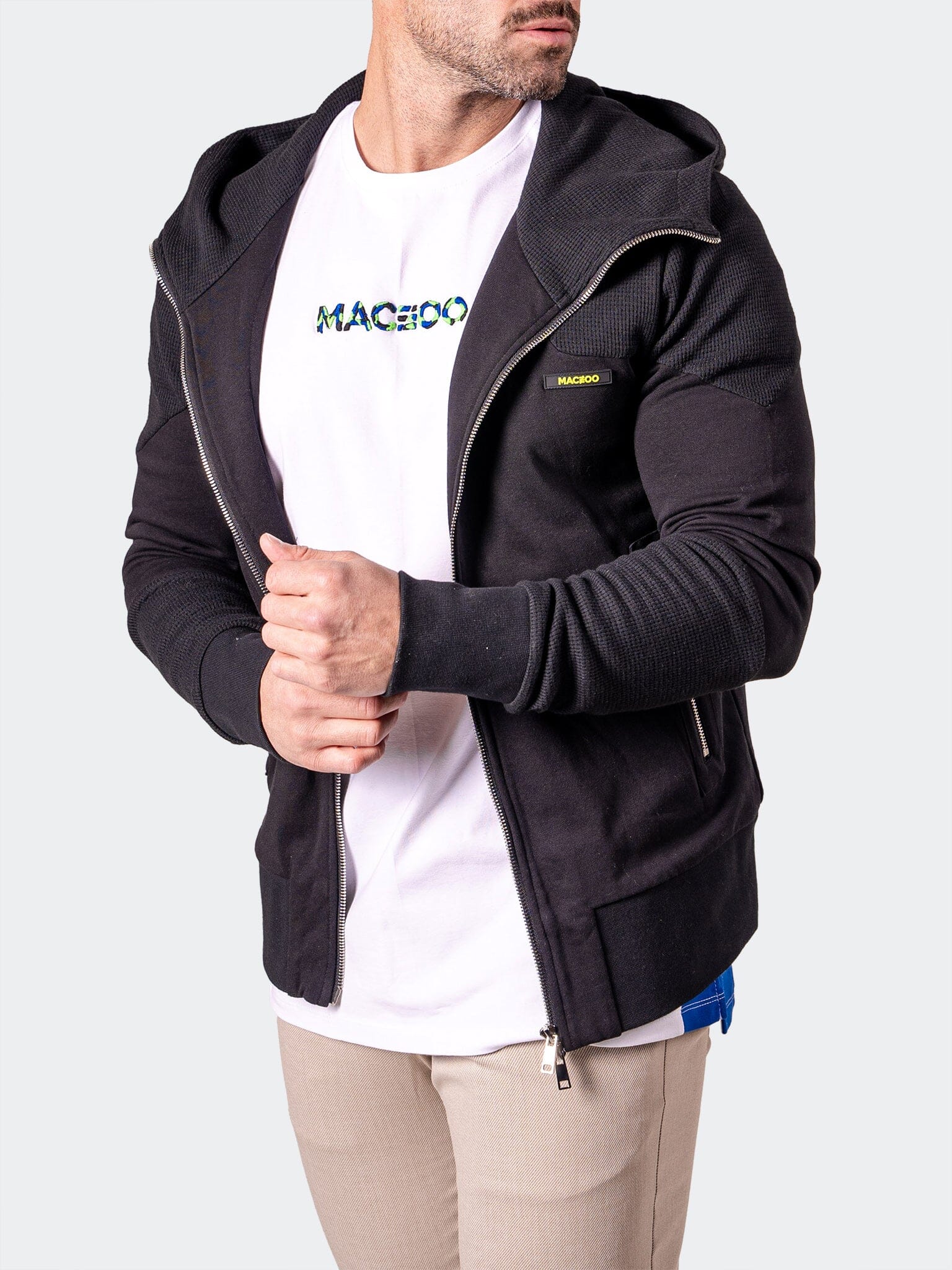 Hoodie Crow Black