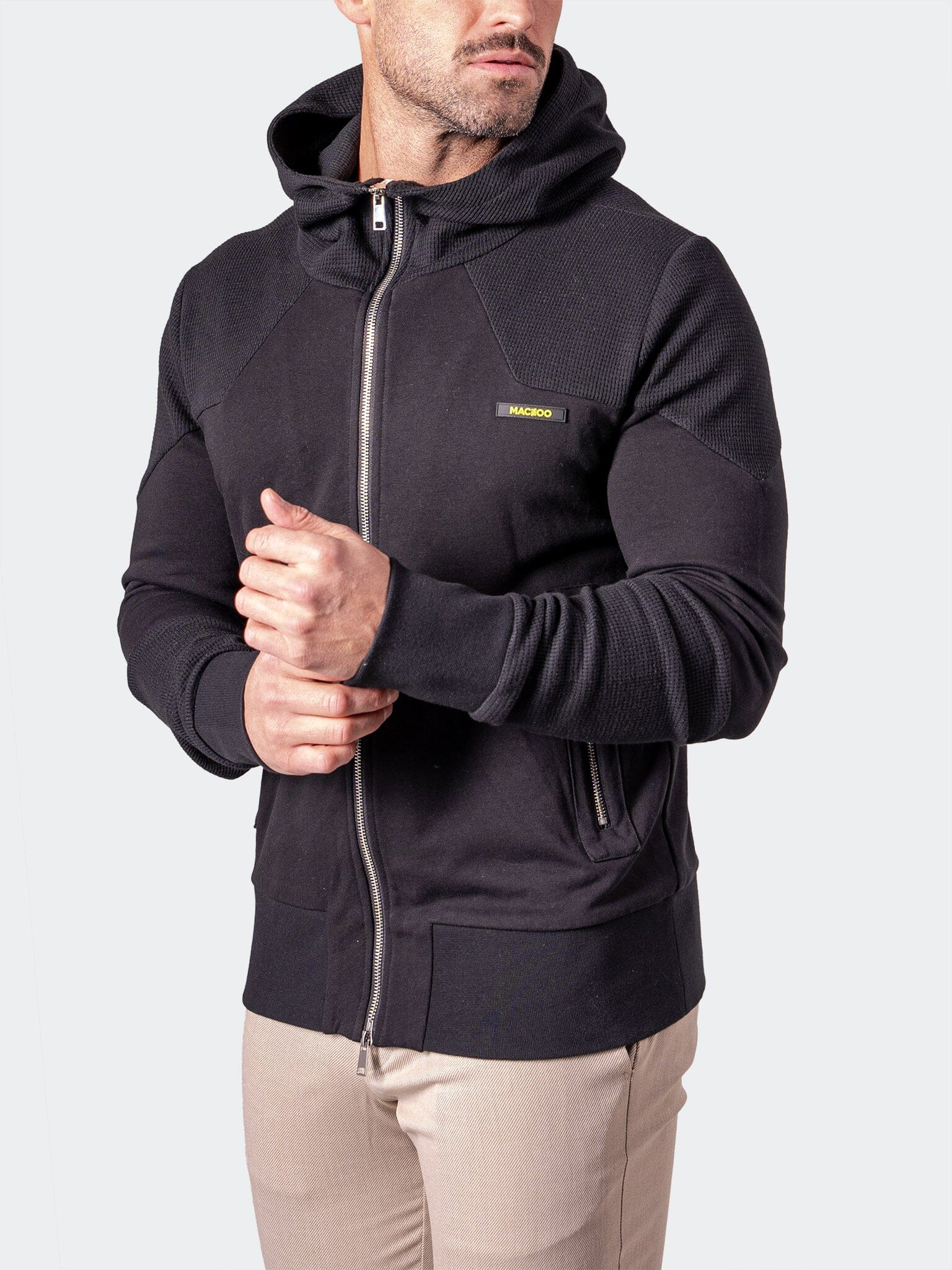 Hoodie Crow Black