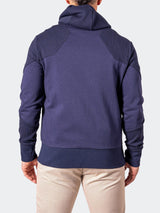 Hoodie Indigo Blue View-6