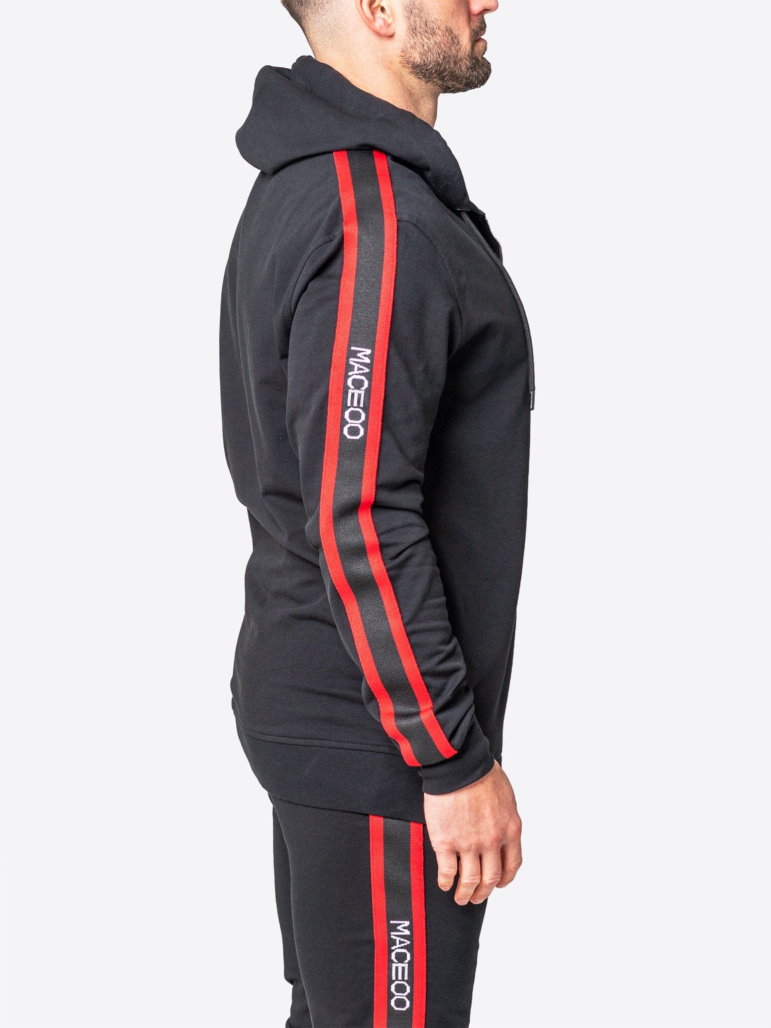 Leo Black Hoodie