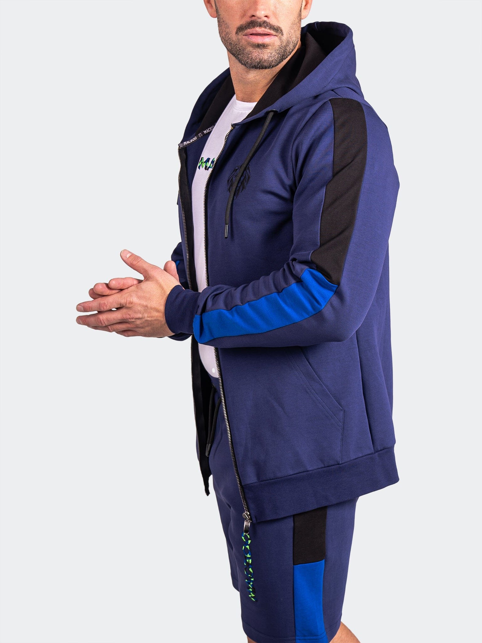 Resistance Navy Zip Hoodie