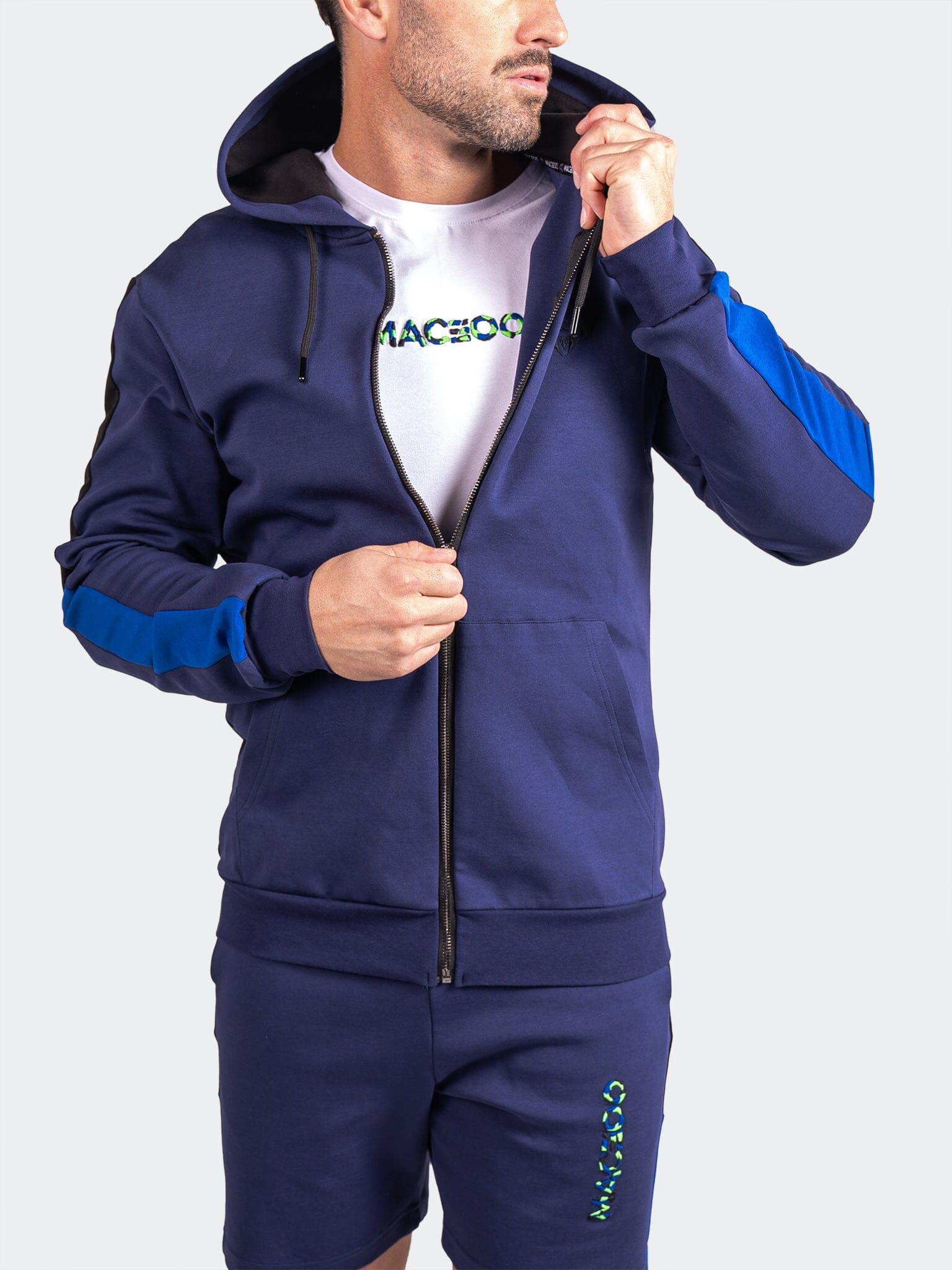 Resistance Navy Zip Hoodie